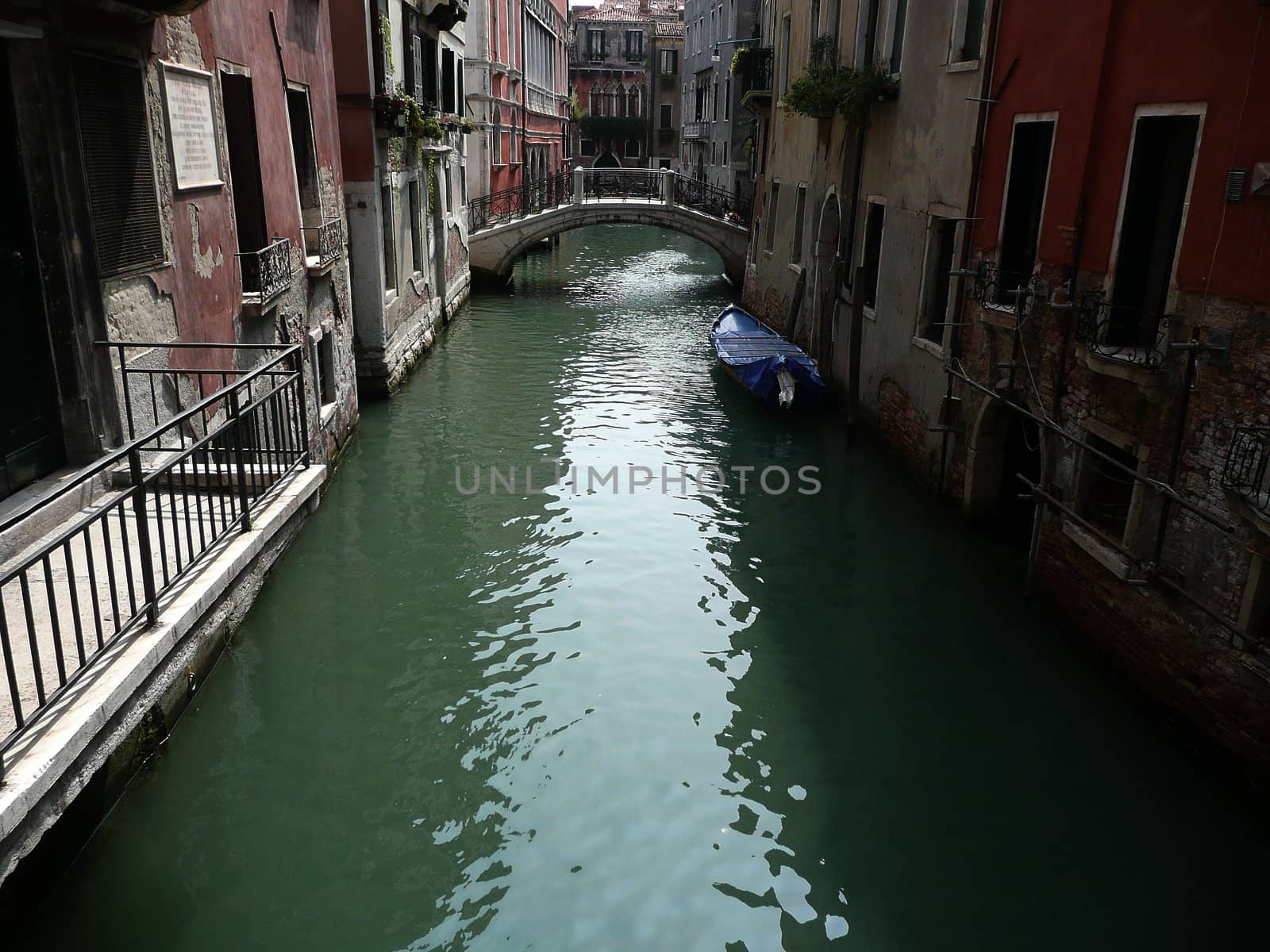 Deserted Canal, Venice, Italy by marcorubino
