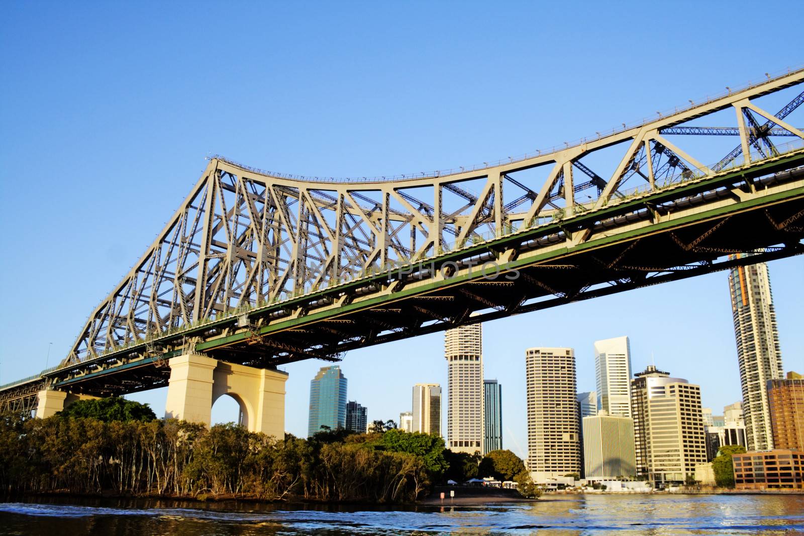 Story Bridge Brisbane Australia by jabiru