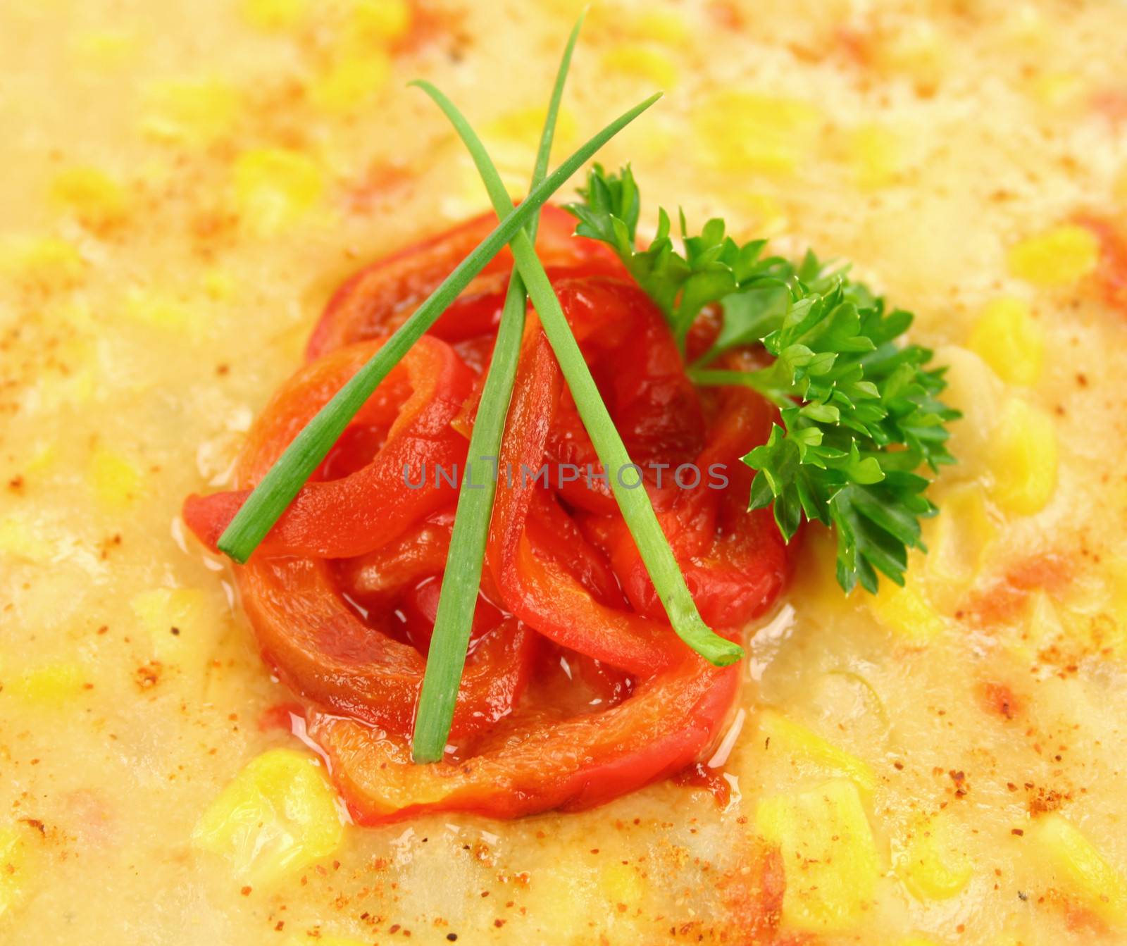 Capsicum Chili And Corn Chowder by jabiru