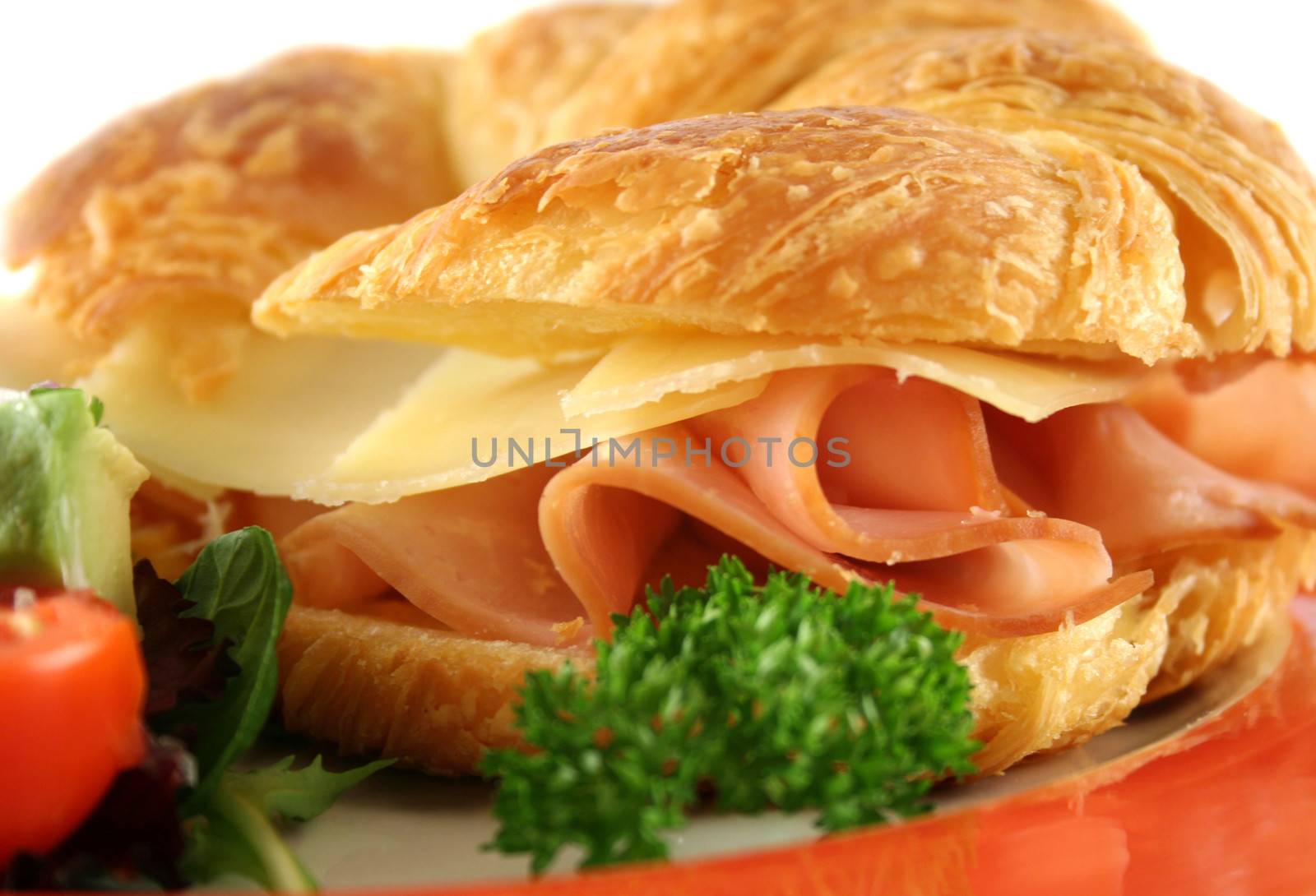 Cheese And Ham Croissant 3 by jabiru