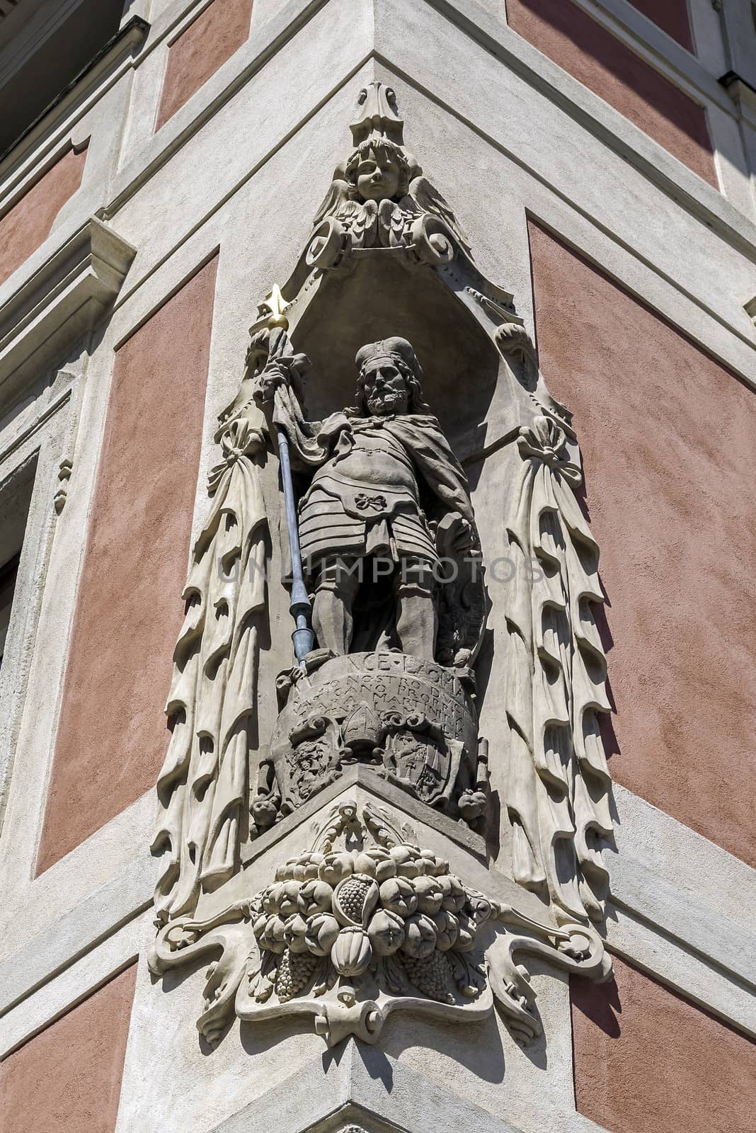 Statue of King Wenceslas, St. Vitus Cathedral, Prague.