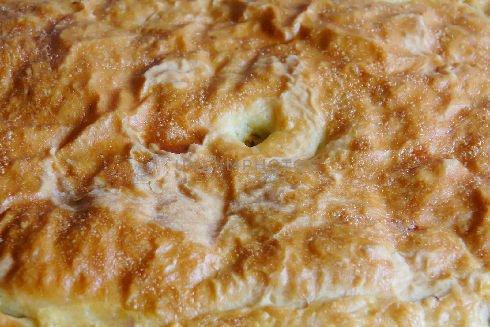 Image of Russian Traditional handmade ruddy pie