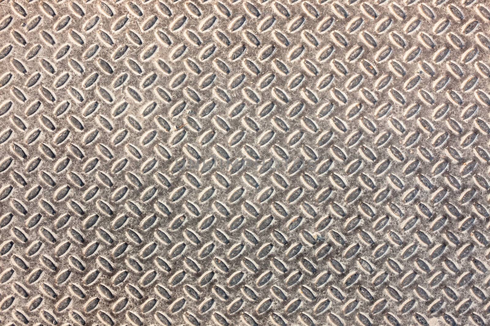 Dirty industrial grip floor texture pattern