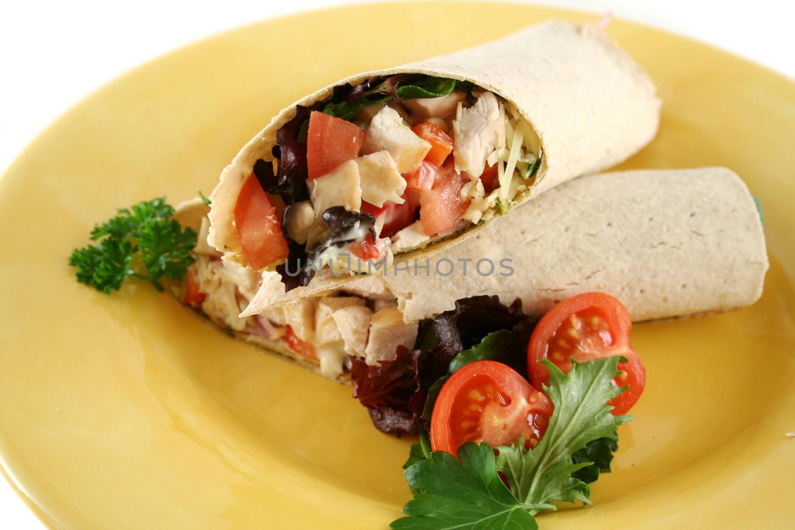 Chicken Salad Wrap 1 by jabiru