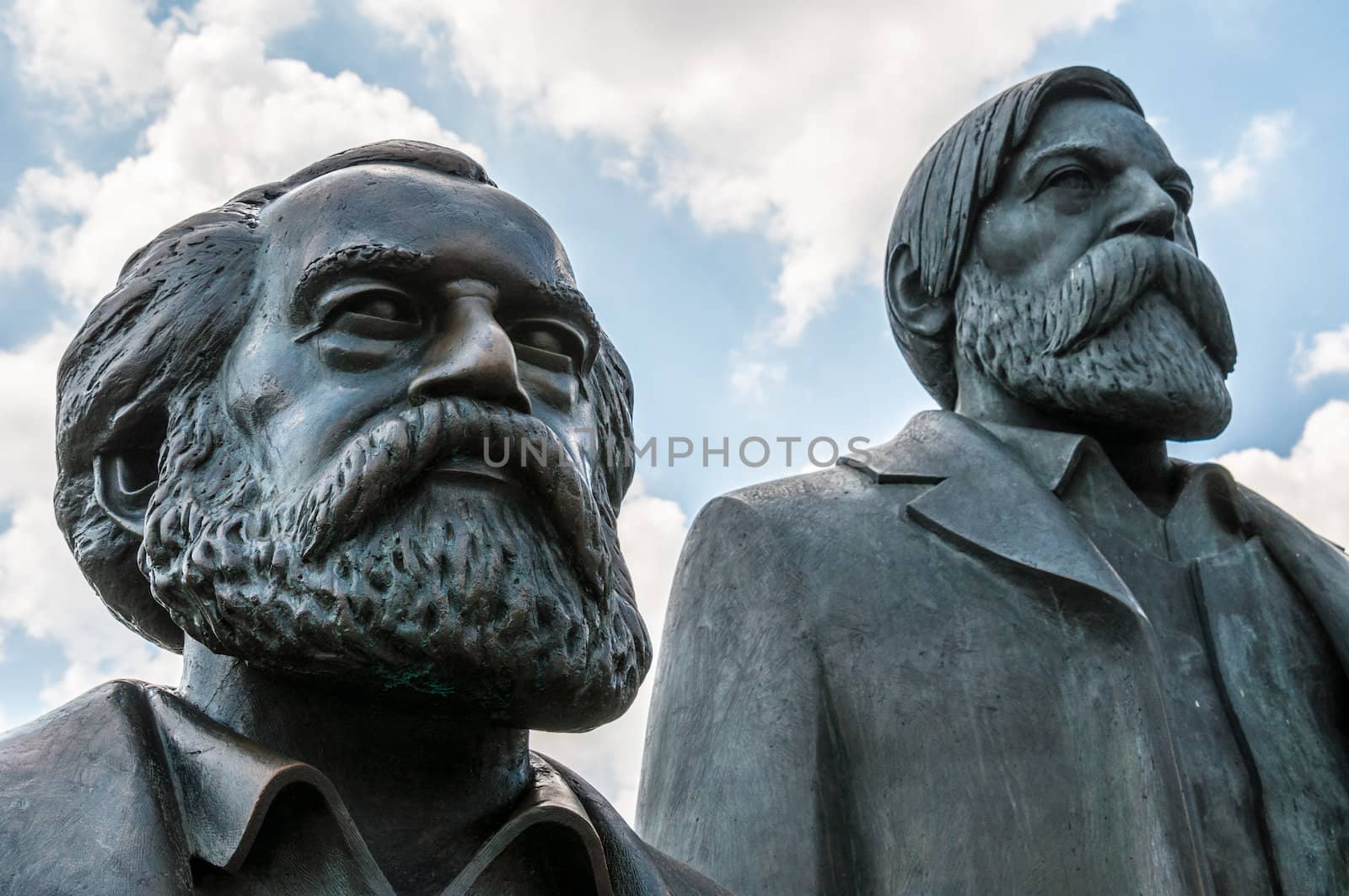 memorial for Marx and Engels in Berlin