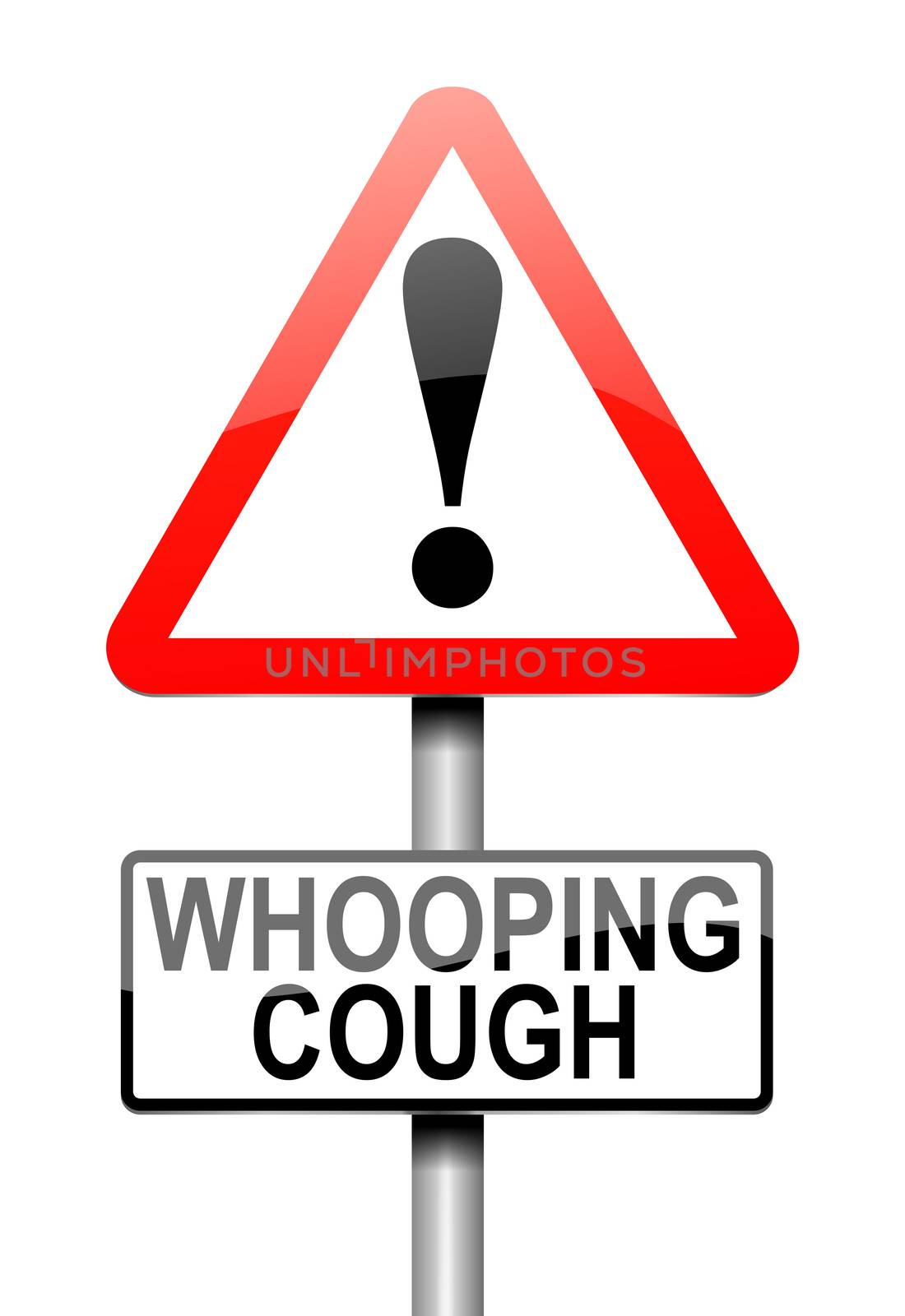 Whooping cough concept. by 72soul