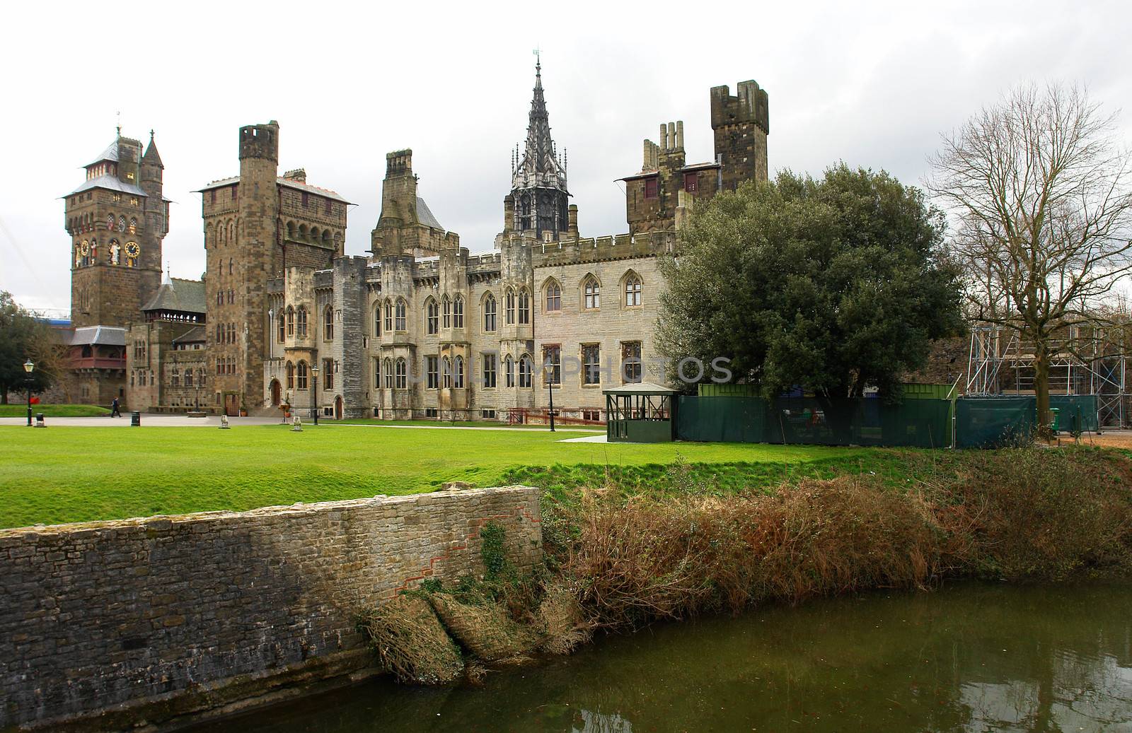 Cardiff castle & inside gardens. by ptxgarfield