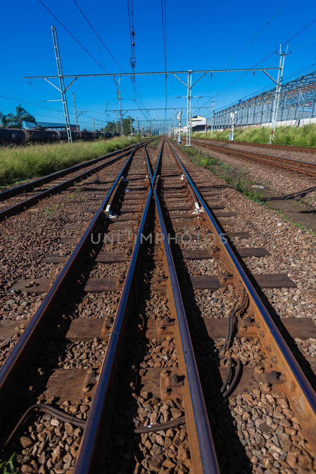 Railway Tracks Lines Infrastructure by ChrisVanLennepPhoto