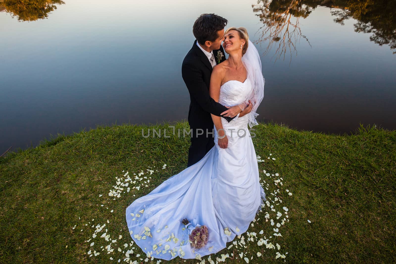 Wedding Bride Groom Romantic by ChrisVanLennepPhoto