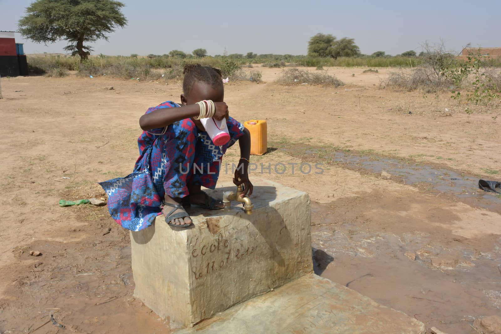 African child by africa