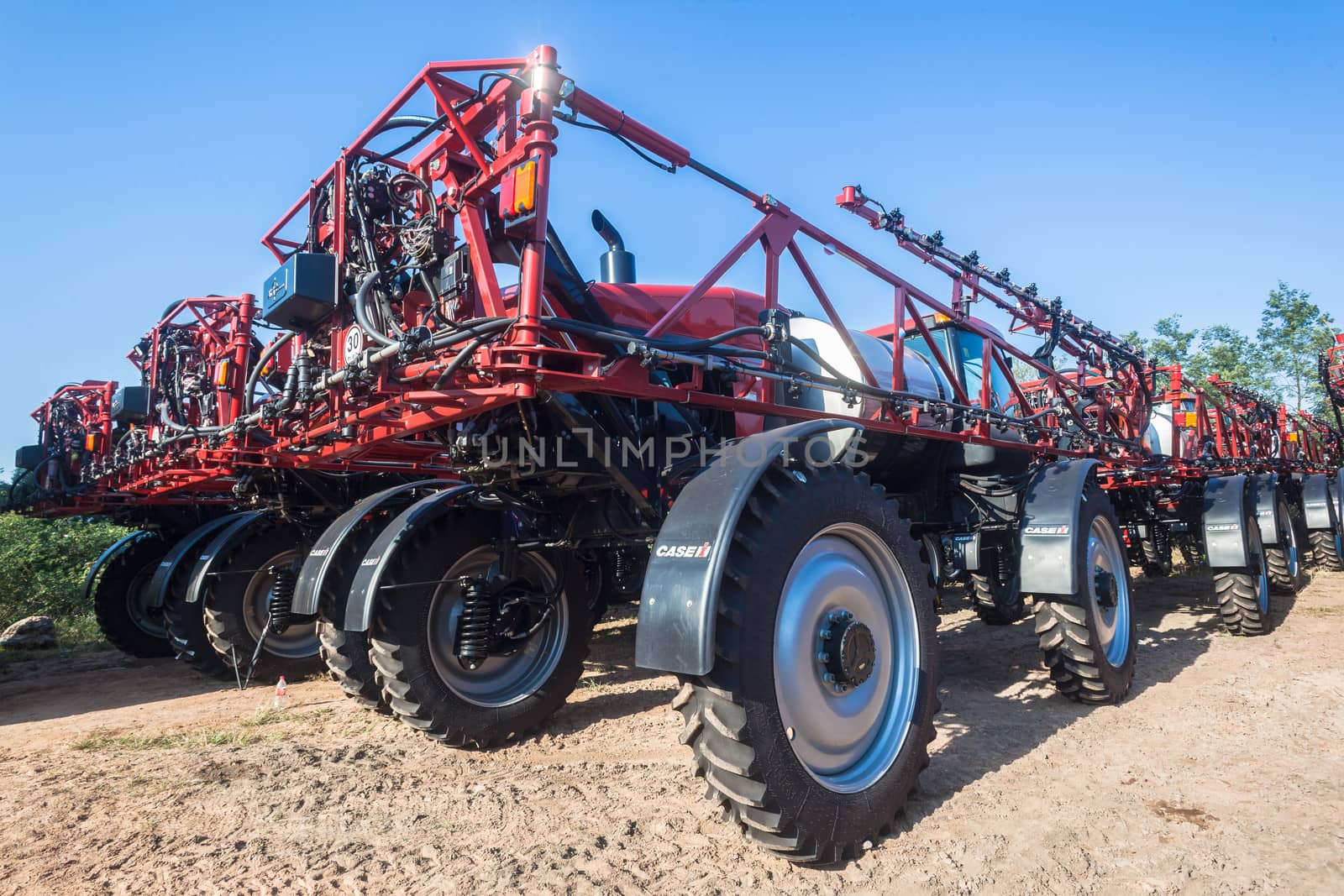 Farming New Crop Spray Tractors by ChrisVanLennepPhoto