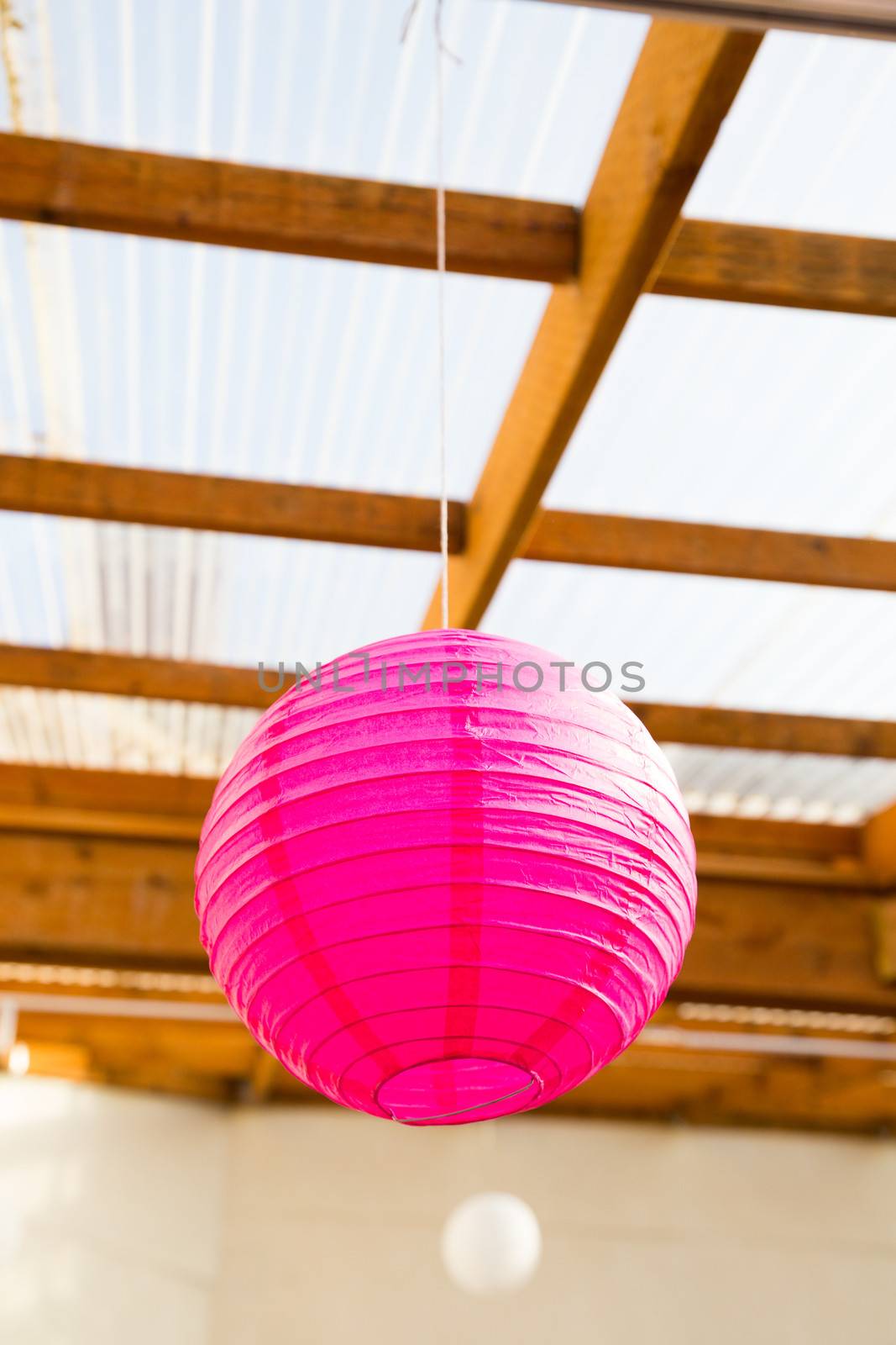 Paper Lantern Wedding Decor by joshuaraineyphotography