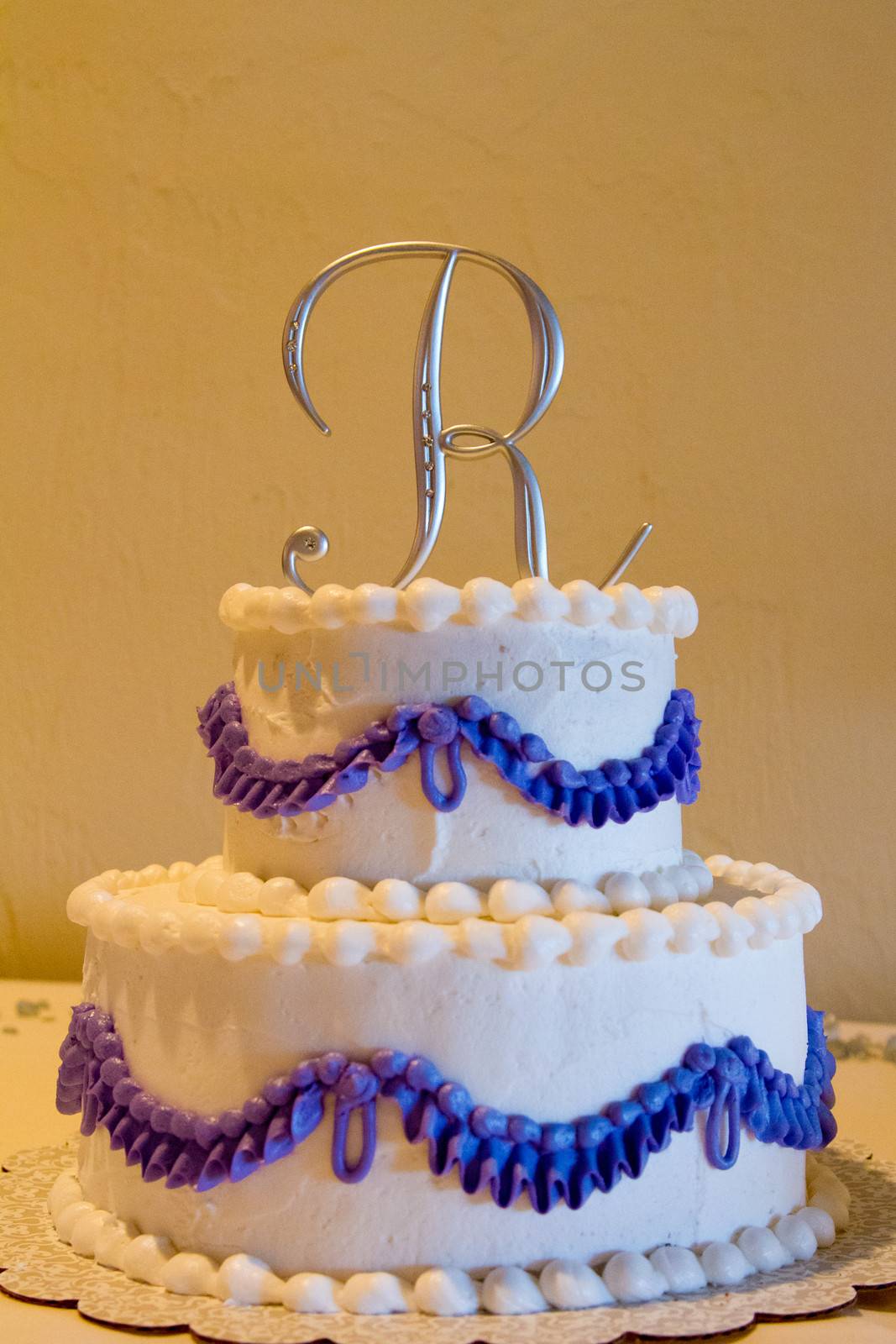 Letter R Cake Topper by joshuaraineyphotography