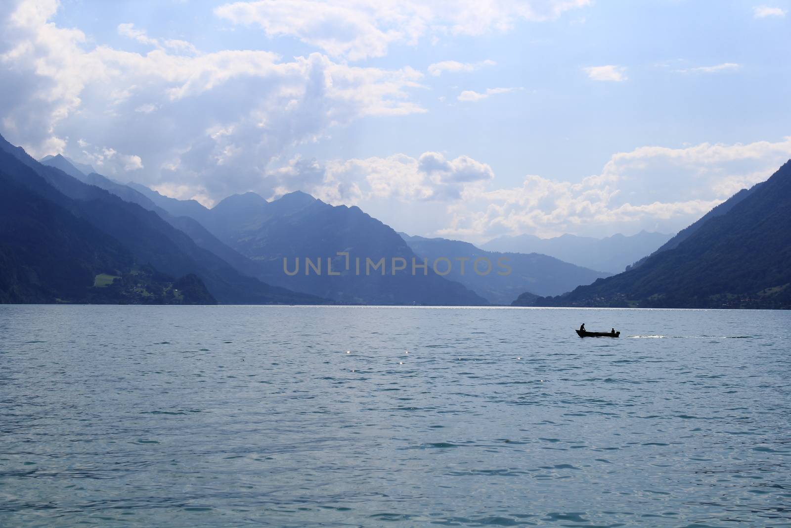 Moutain lake inSwitzerland