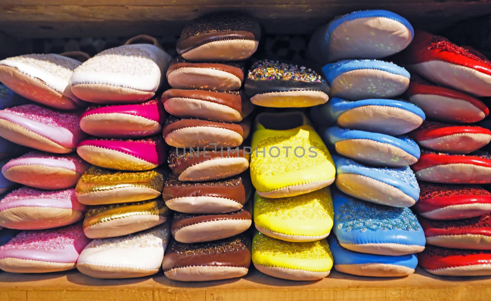 Oriental shoes from Morocco