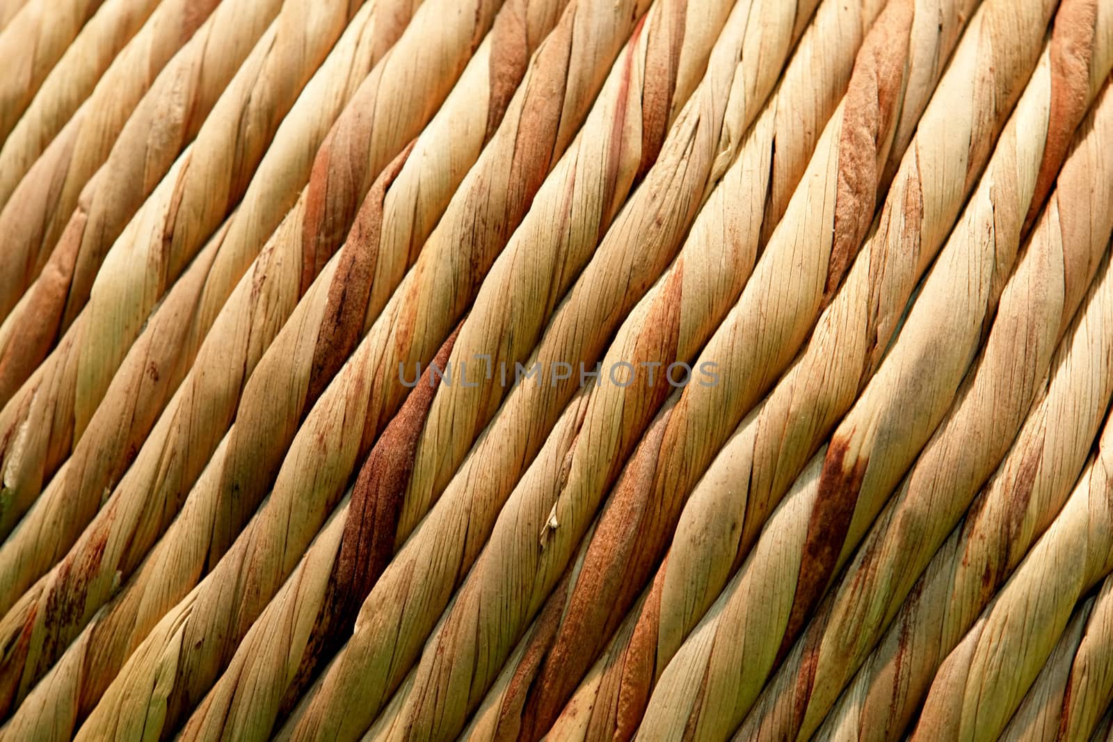 Background texture of rustic of wicker handmade craft