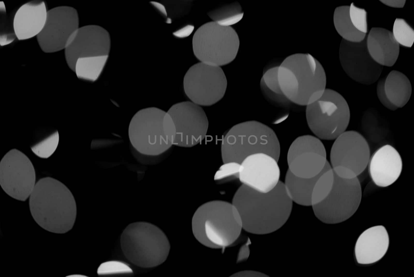 black and white abstract light blur background