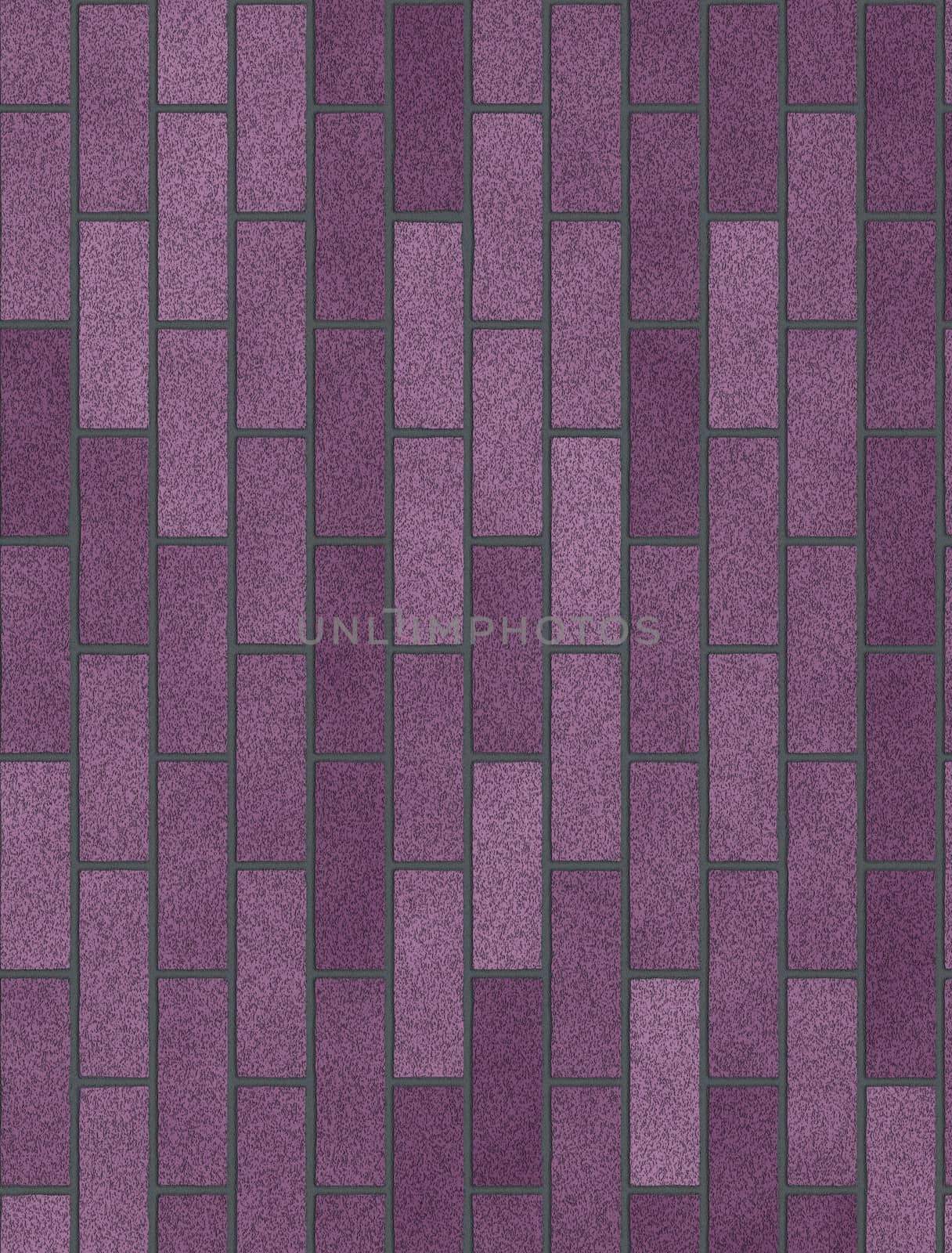 Purple brick wall by sfinks