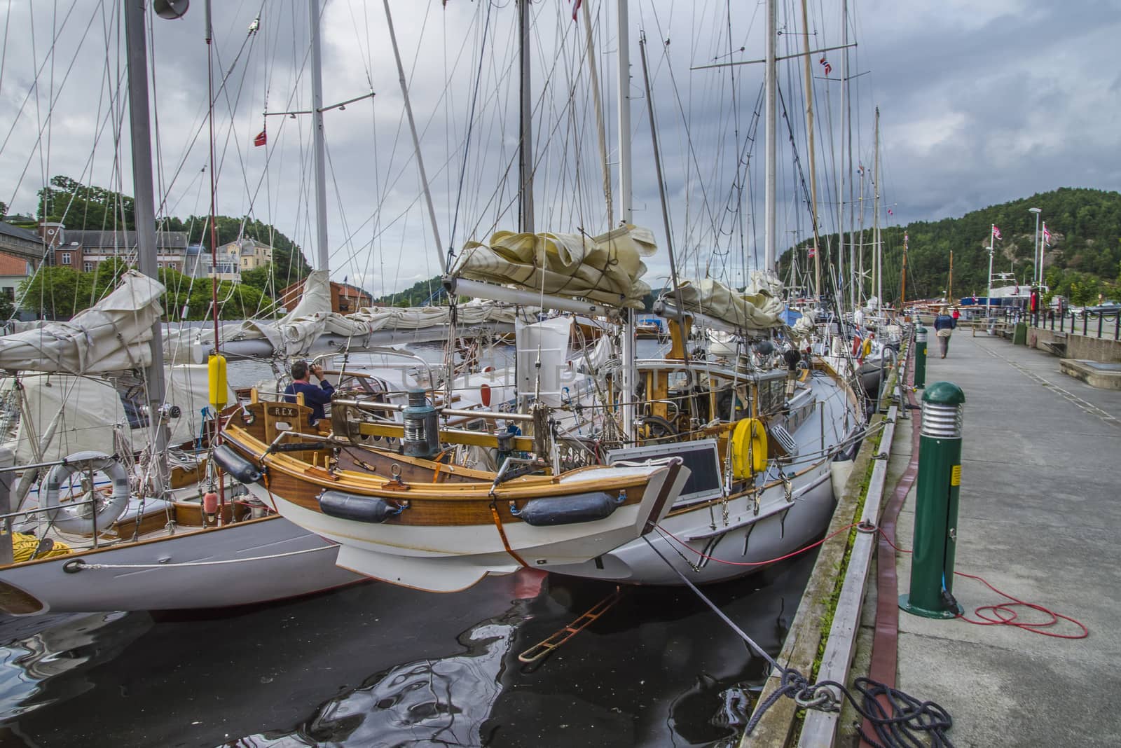 Exhibition of boats in the port of Halden, photo 3 by steirus