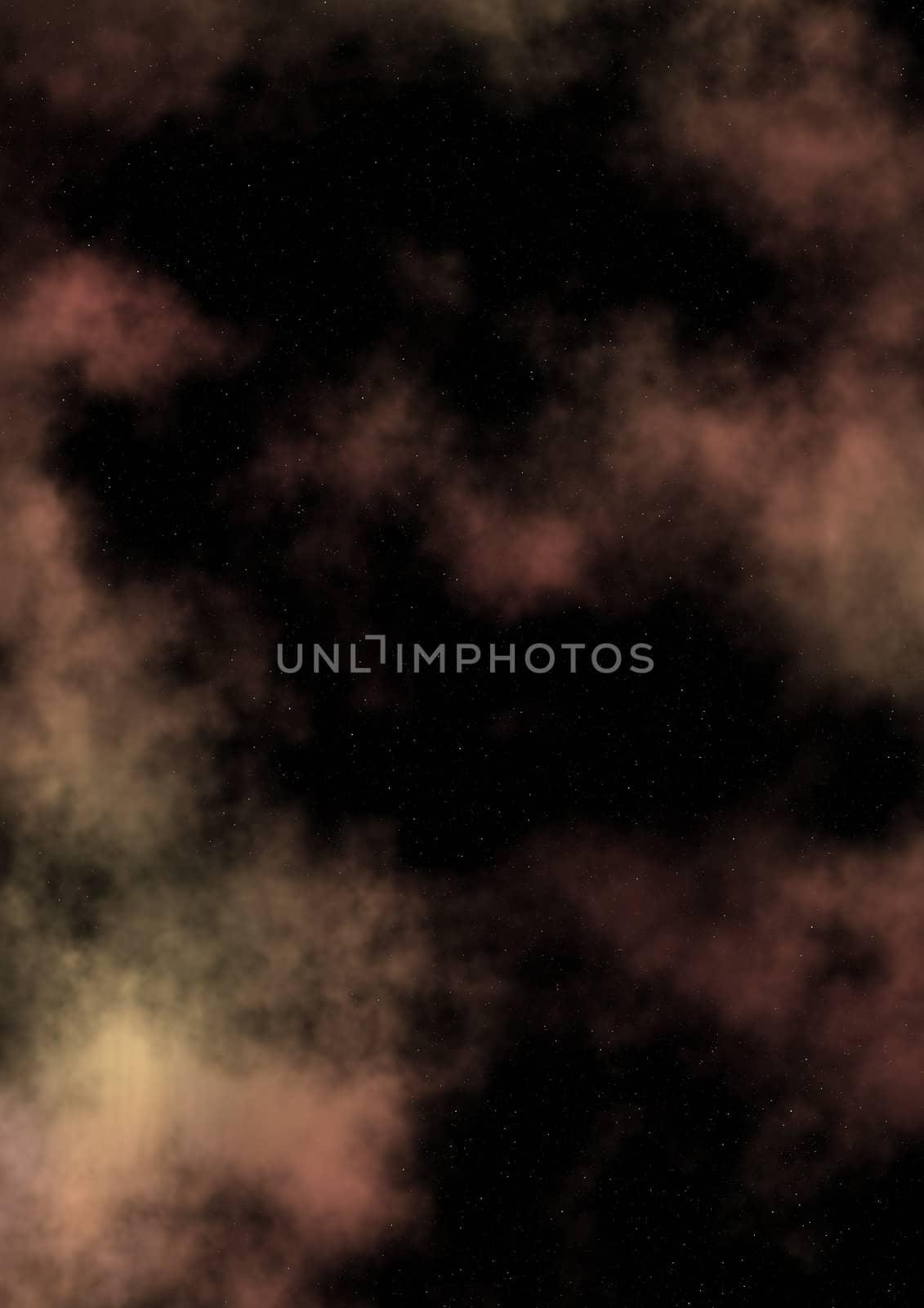 Far being shone nebula and star field against space. "Elements of this image furnished by NASA".