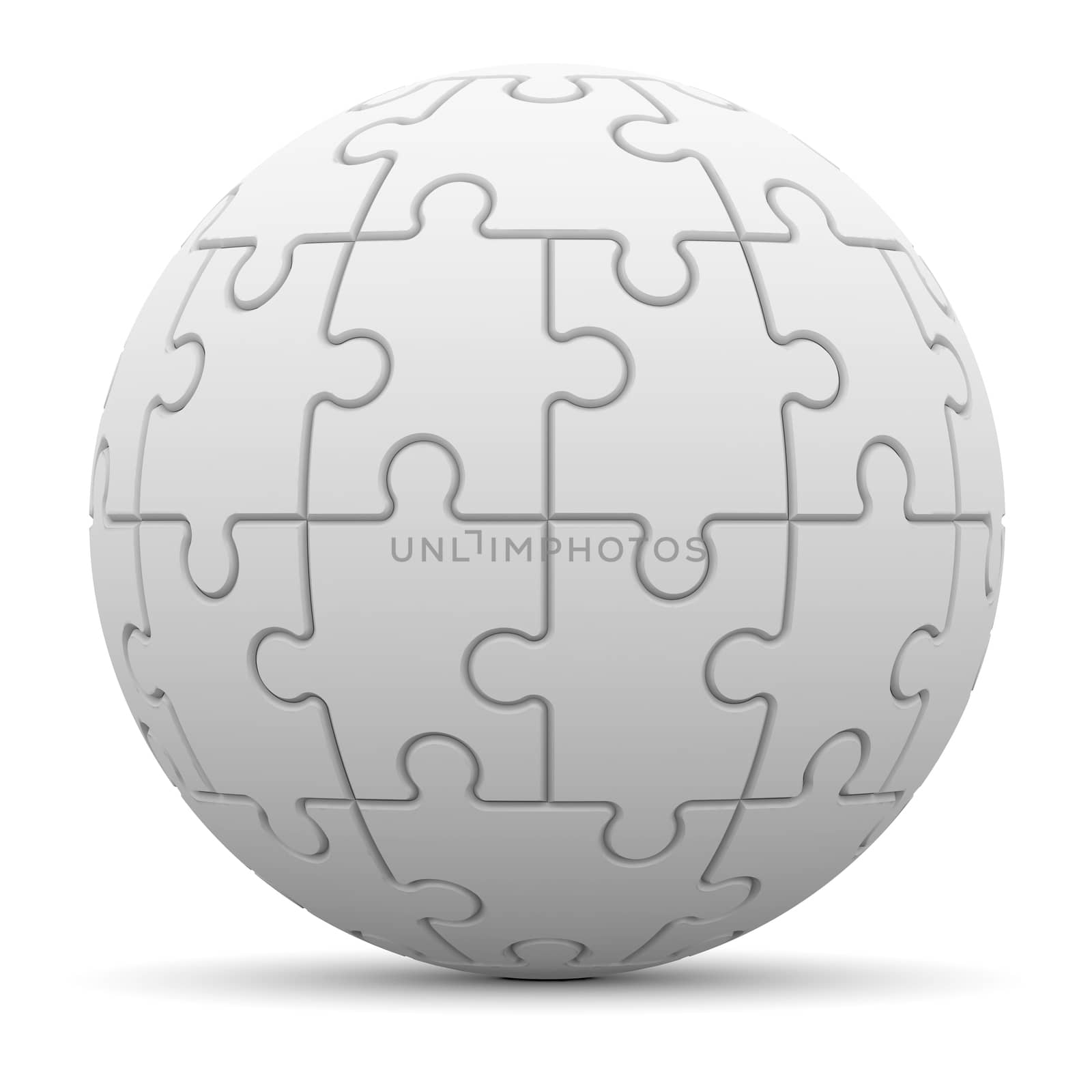 Sphere consisting of puzzles by cherezoff