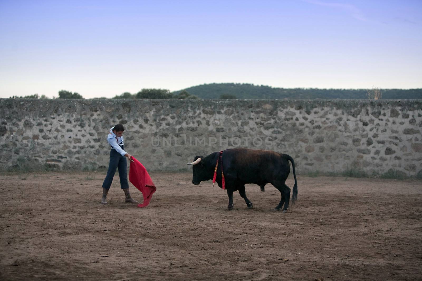 The Spanish bullfighter David Valiente by digicomphoto