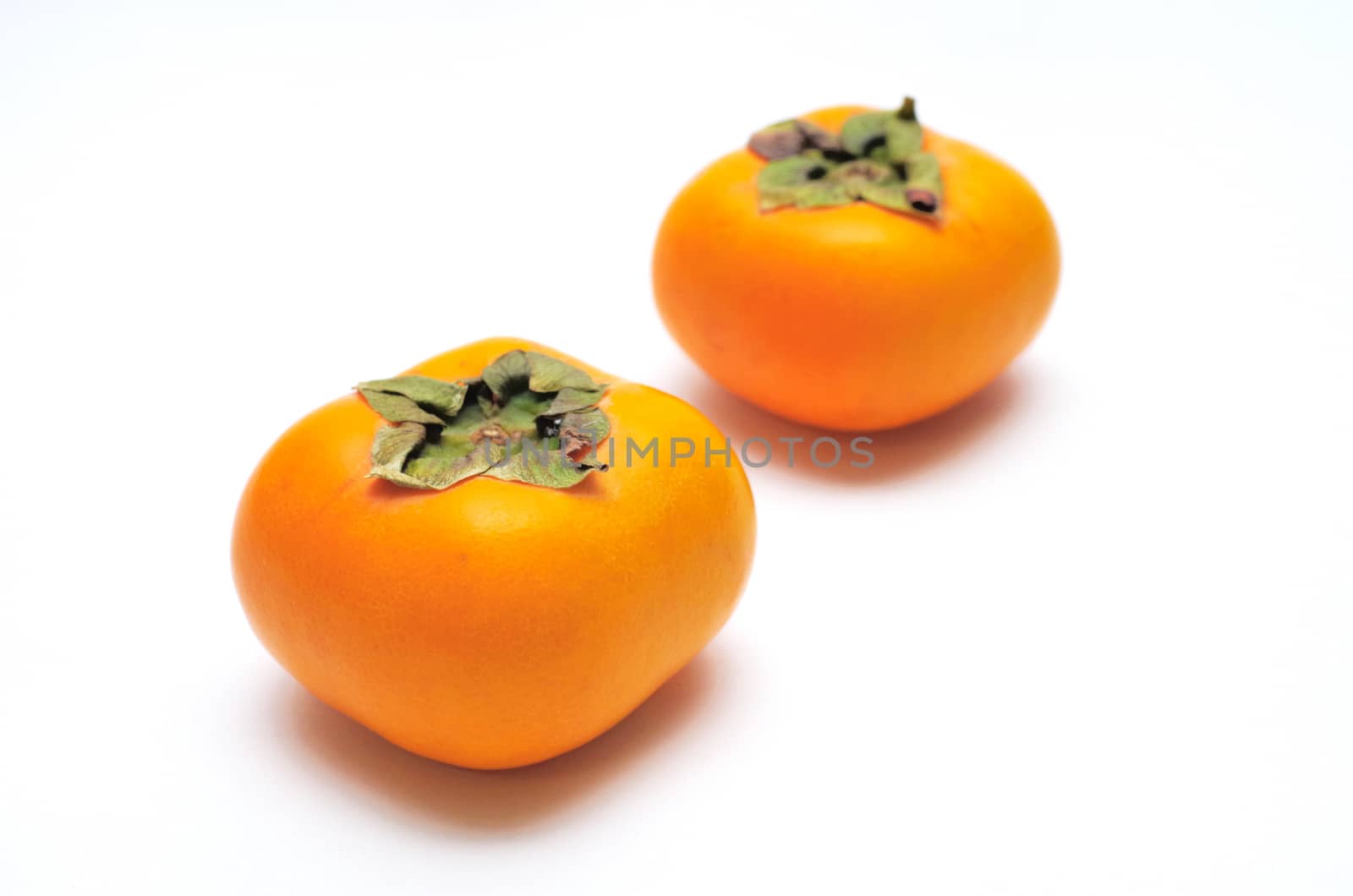 Persimmon isolated on white background
	
