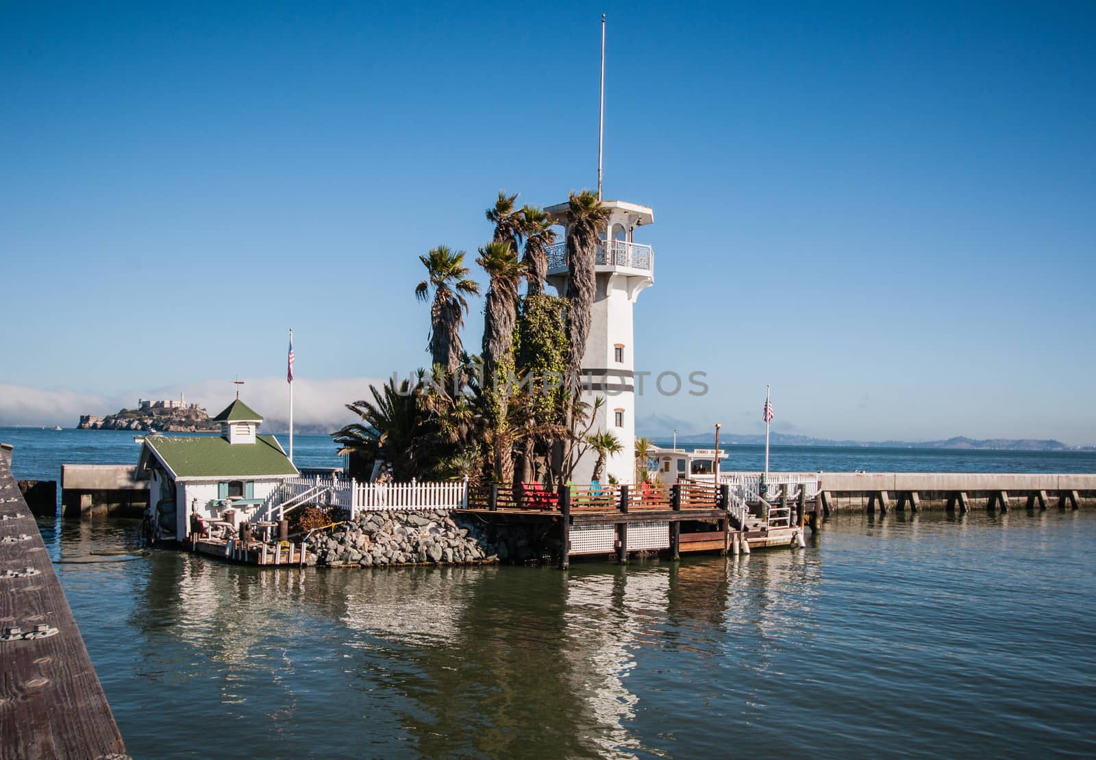 Pier 39, San Francisco, USA restaurat last one before alcatraz