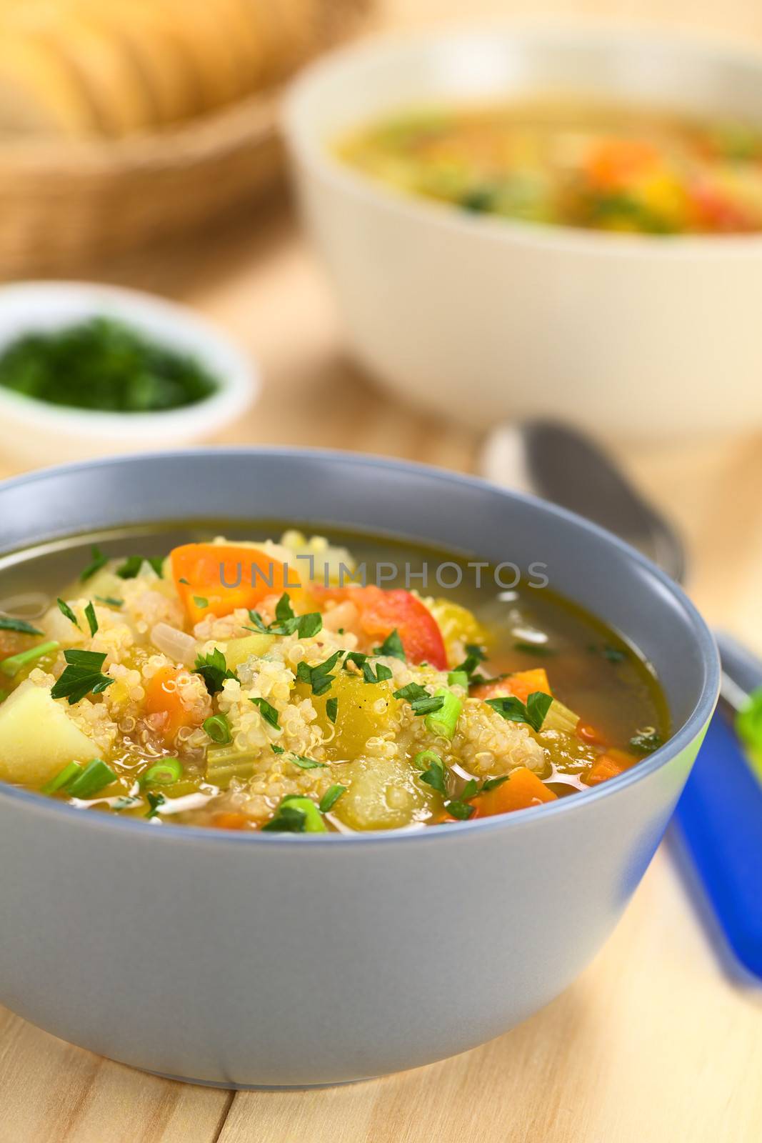 Vegetarian Quinoa Soup  by ildi