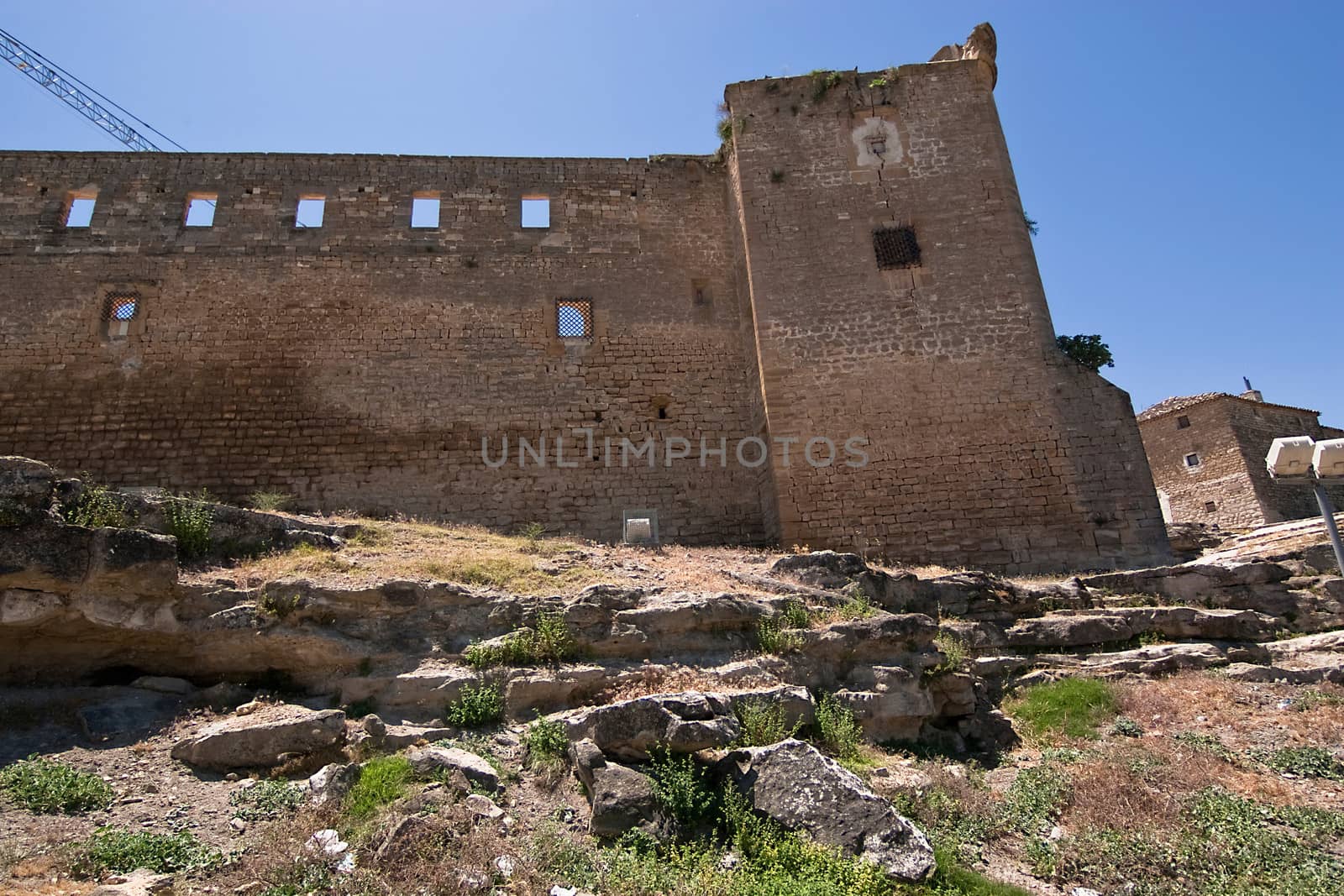Tower of the Barbacana, Sabiote,  Jaen province, Andalusia, Spain