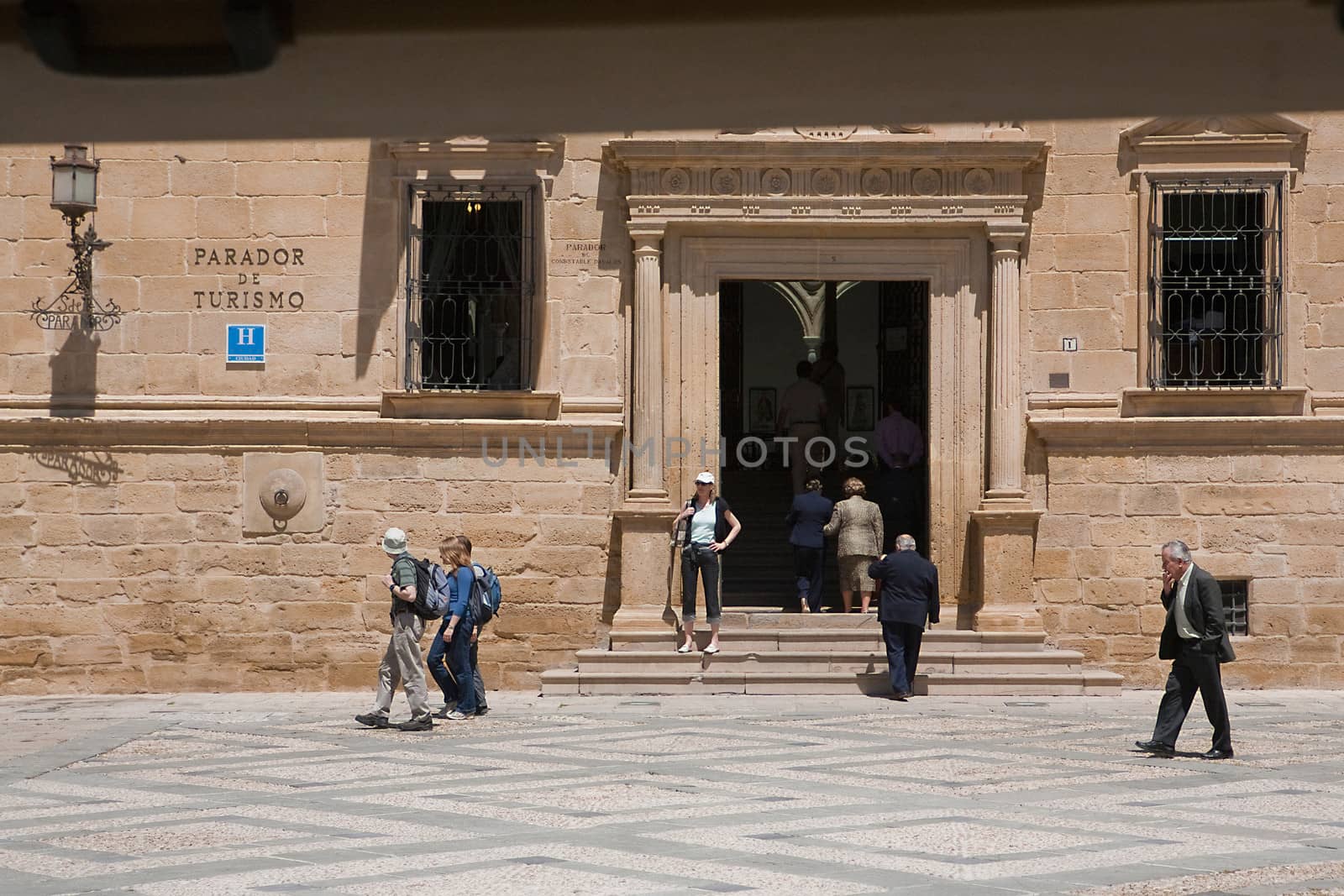 Palace of the Dean Ortega, National Parador of Ubeda, Jaen province, is one of the paradores oldest in Spain, since it was inaugurated in 1930