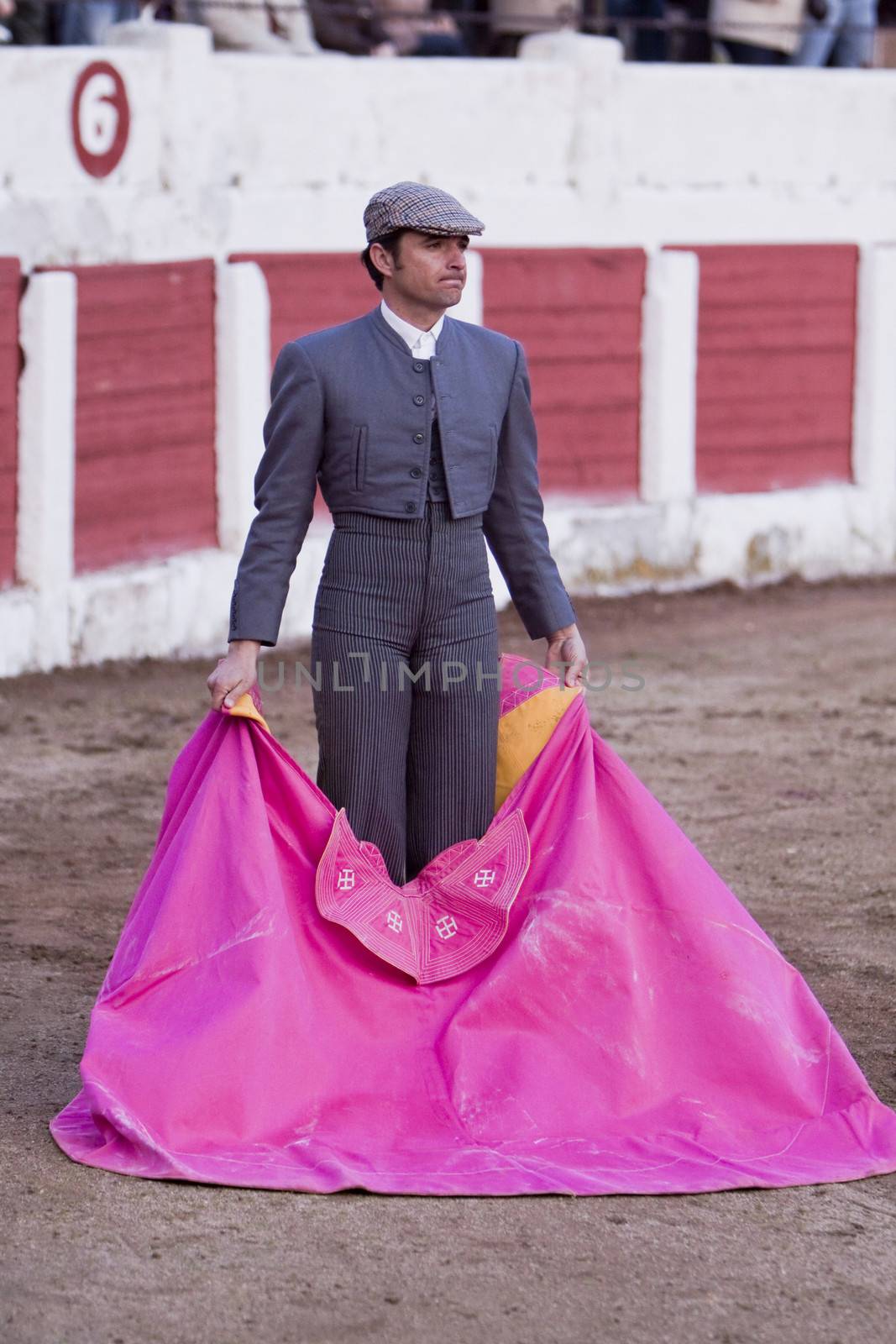 Bullfighter with the Cape before the Bullfight, Spain