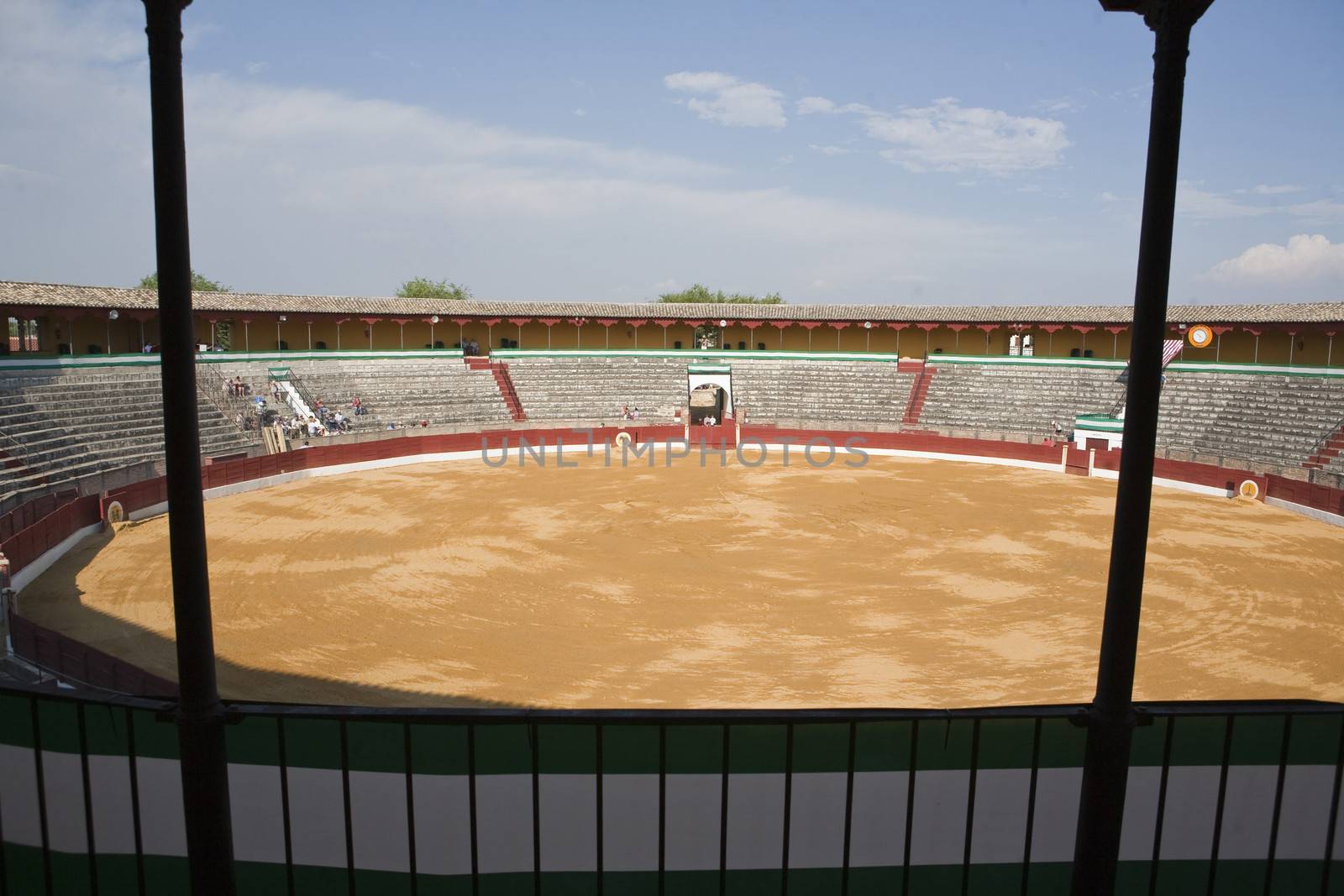 Bullring of Baeza, constructed in 1828, Baeza, province Jaen, Spain
