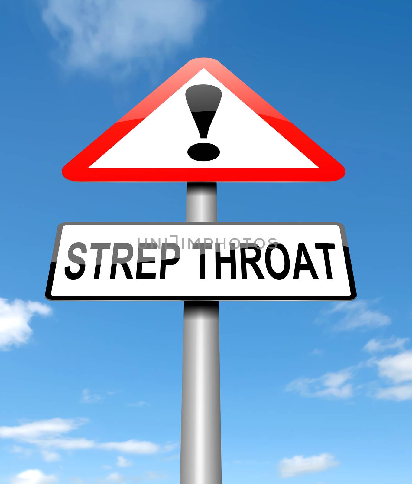 Strep Throat concept. by 72soul