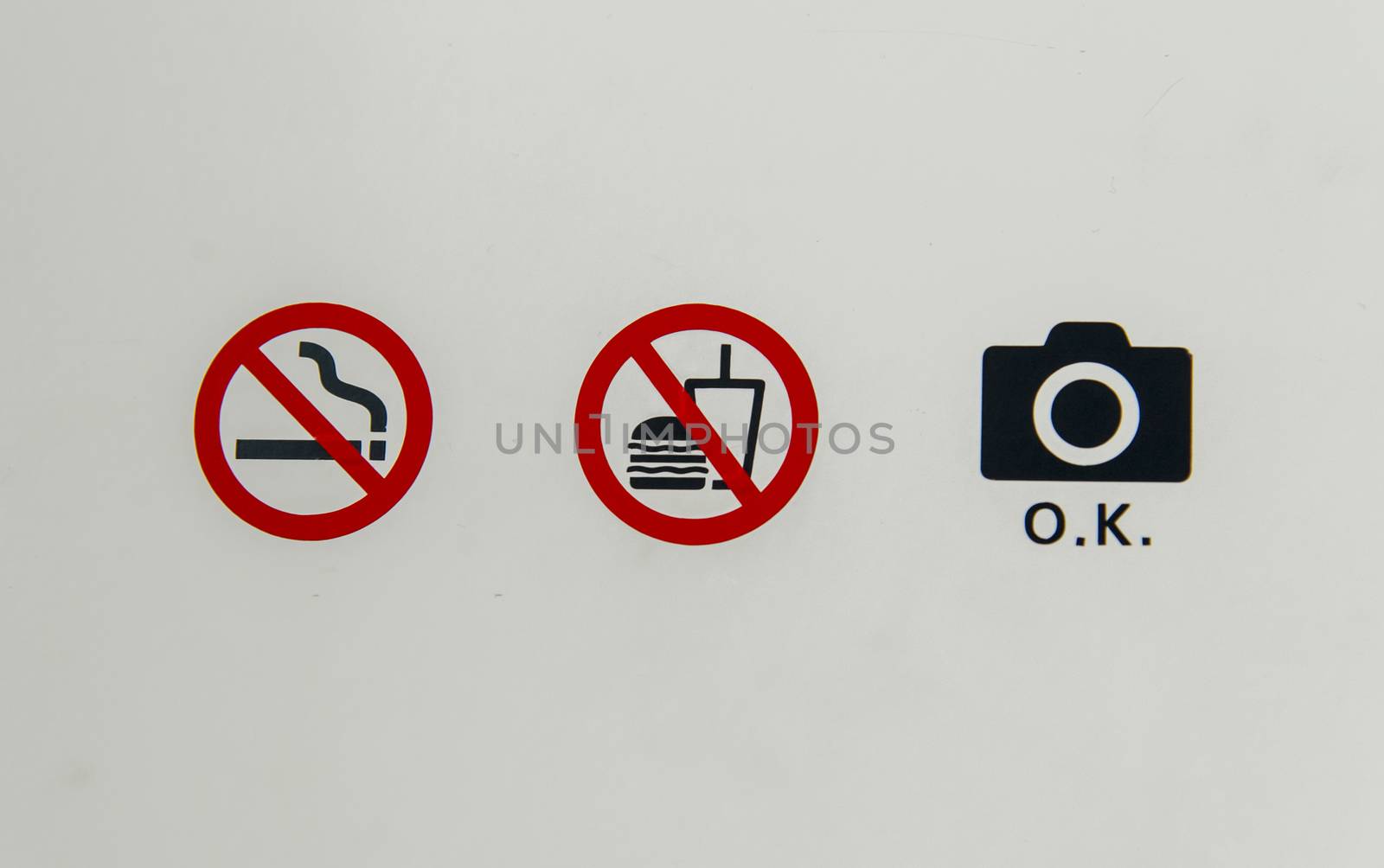 Prohibit signs