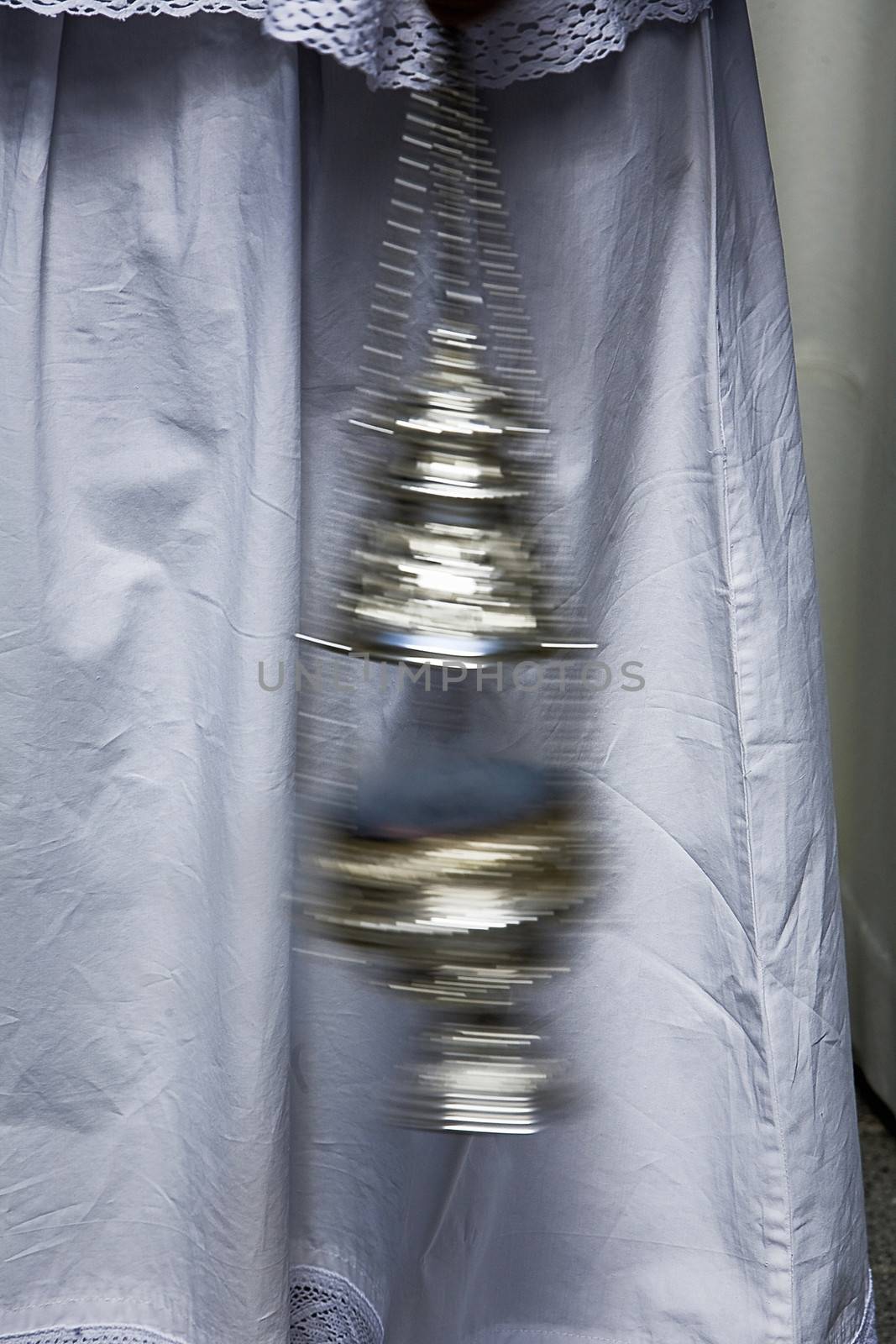 Censer of silver or alpaca to burn incense in the holy week, Spain