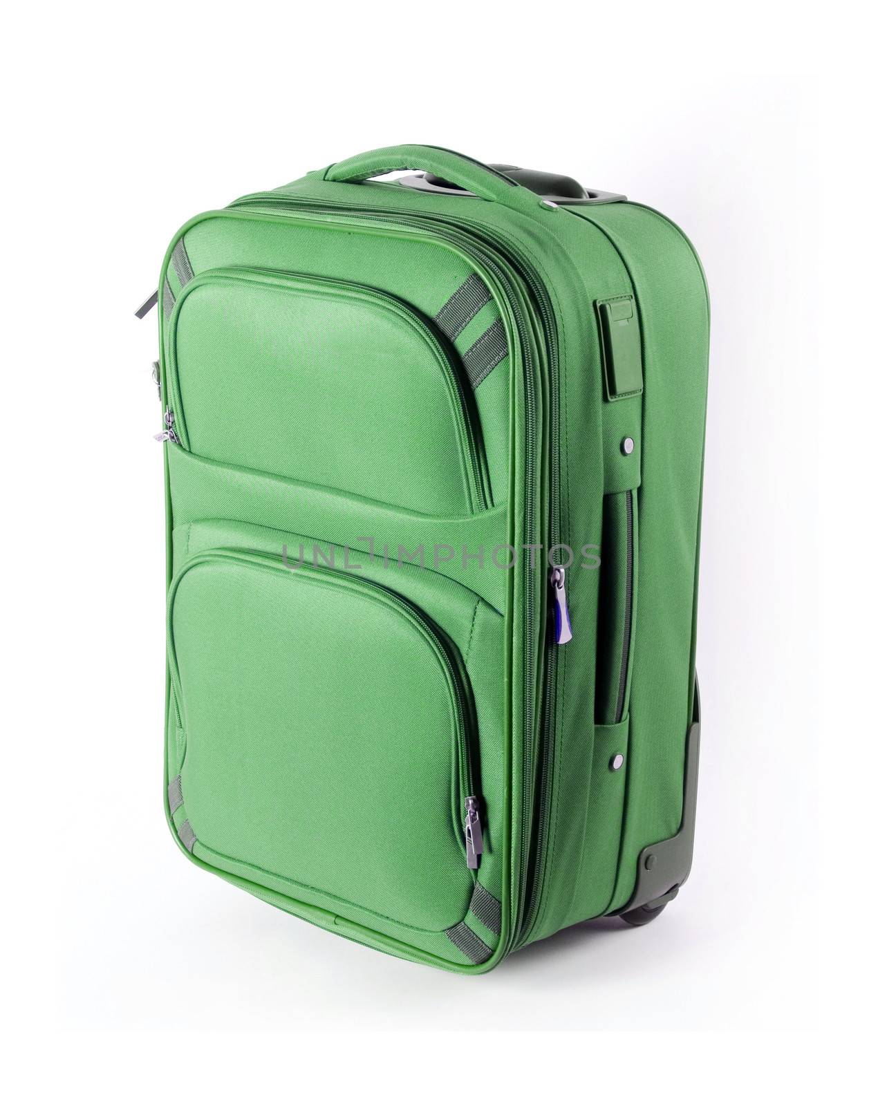 green suitcase by GekaSkr