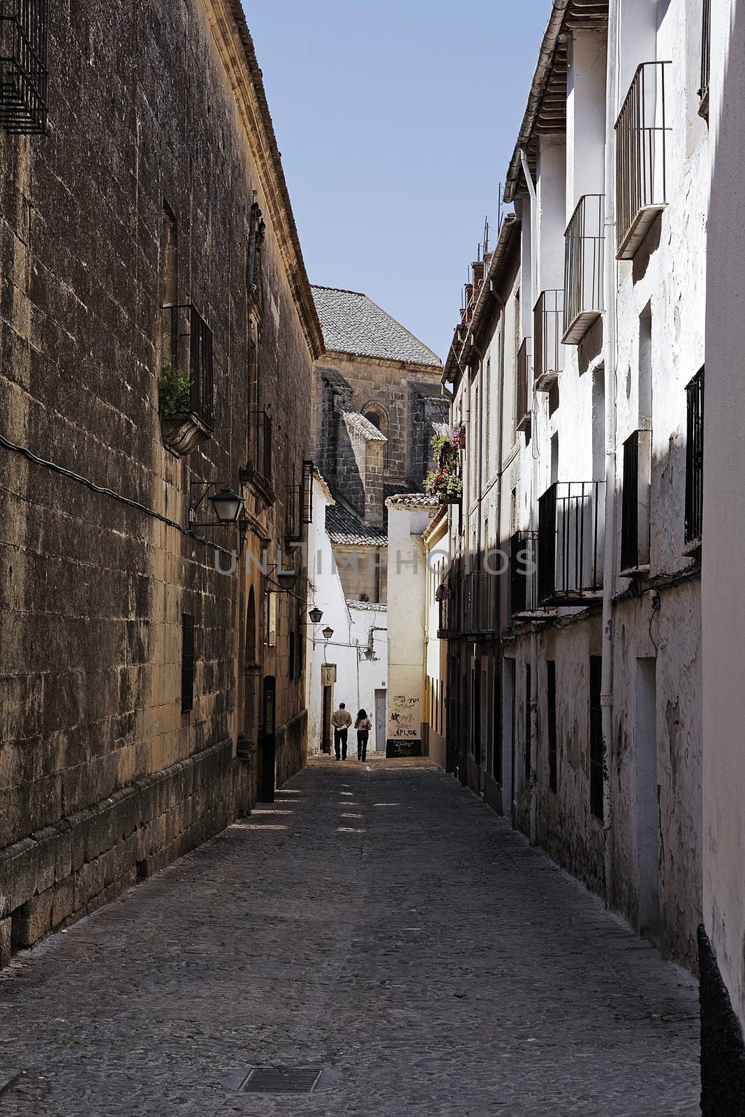 Street of Ubeda, Jaen province, Andalusia, Spain