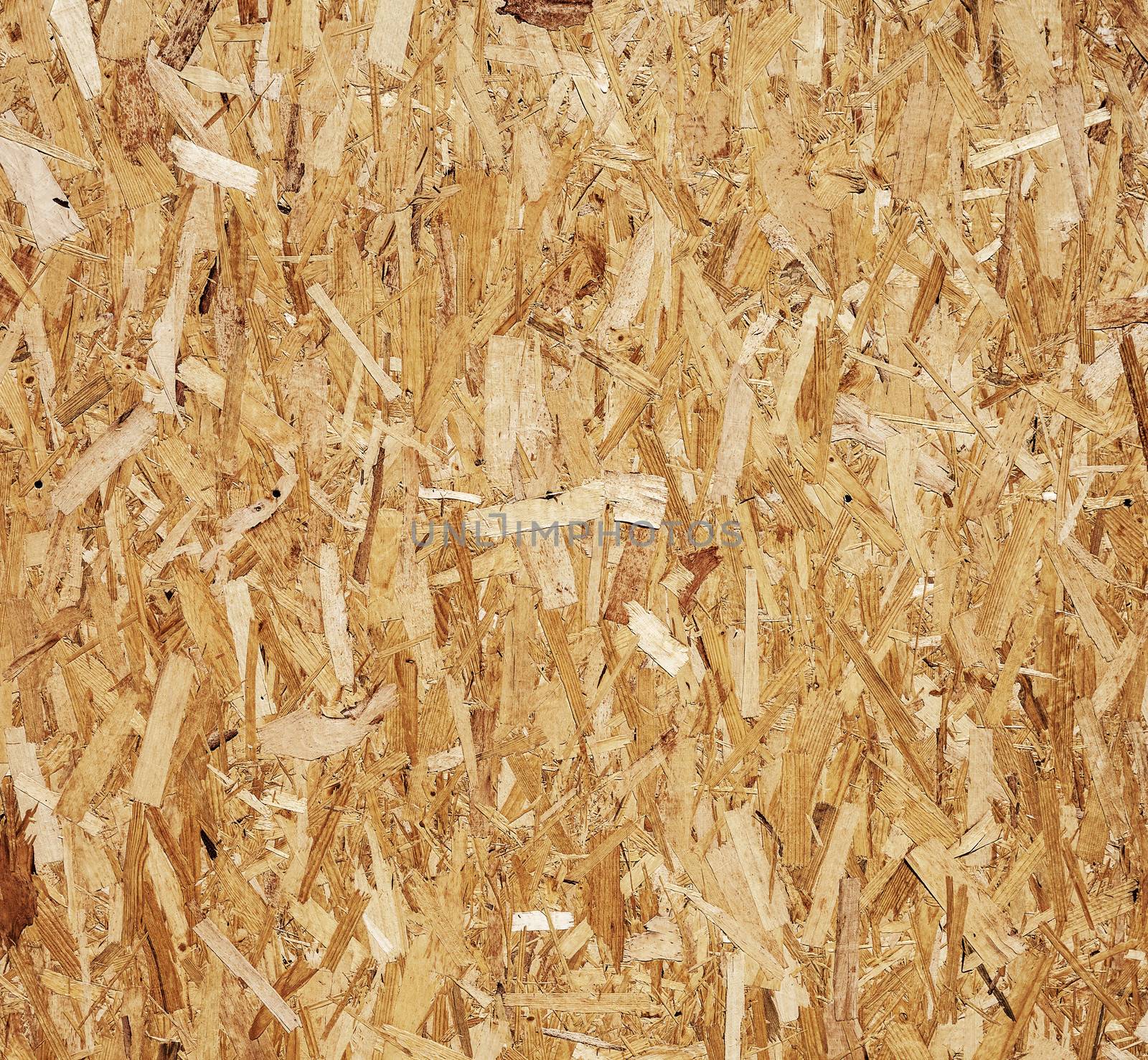 Wooden chipboard rough surface texture - detail view