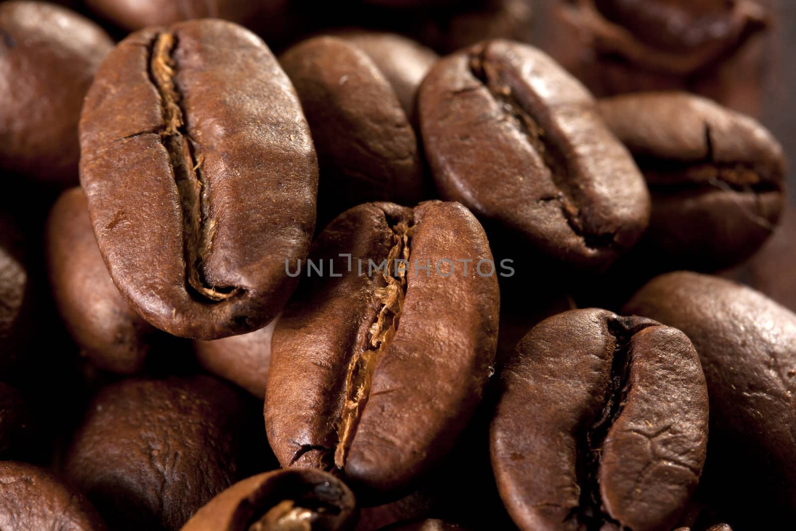 roasted coffee beans can be used for a background 