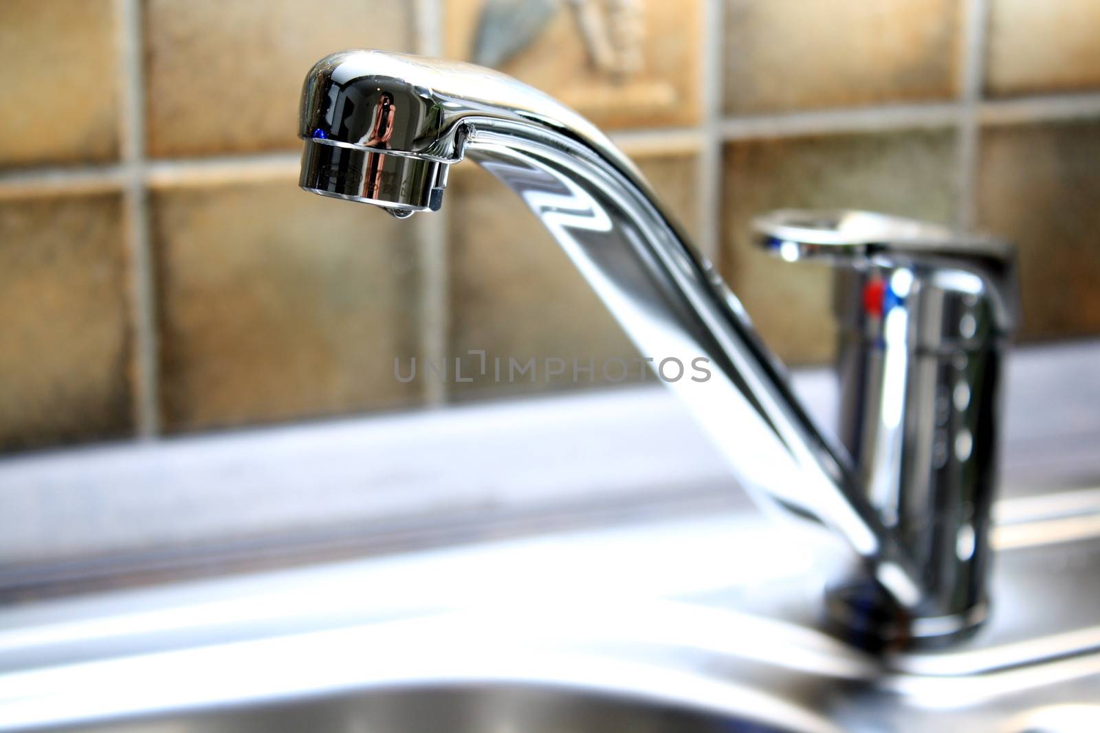 faucet dripping, water tap without background 