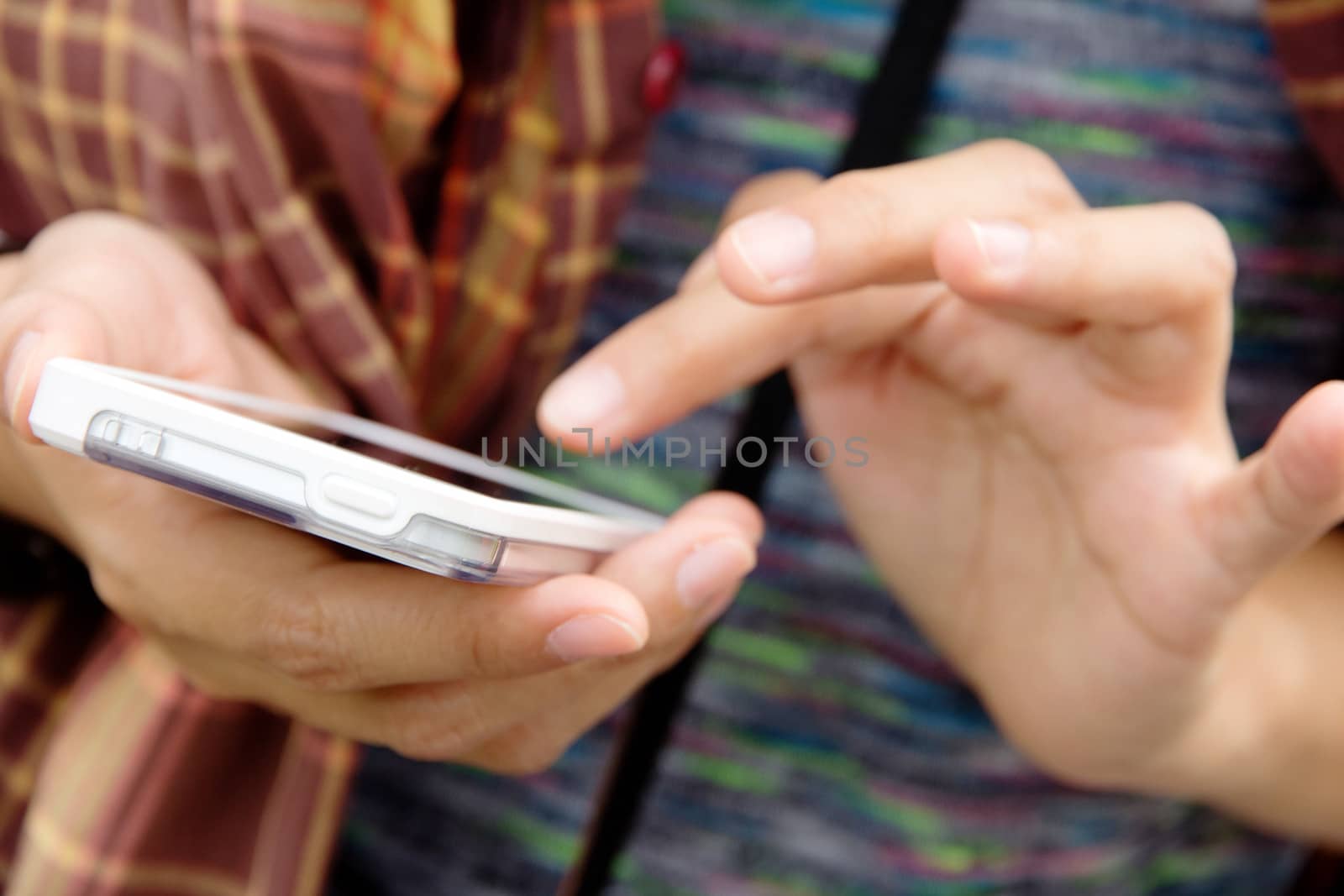 Woman Using a Smart Phone 







Teenagers With Mobile Phone