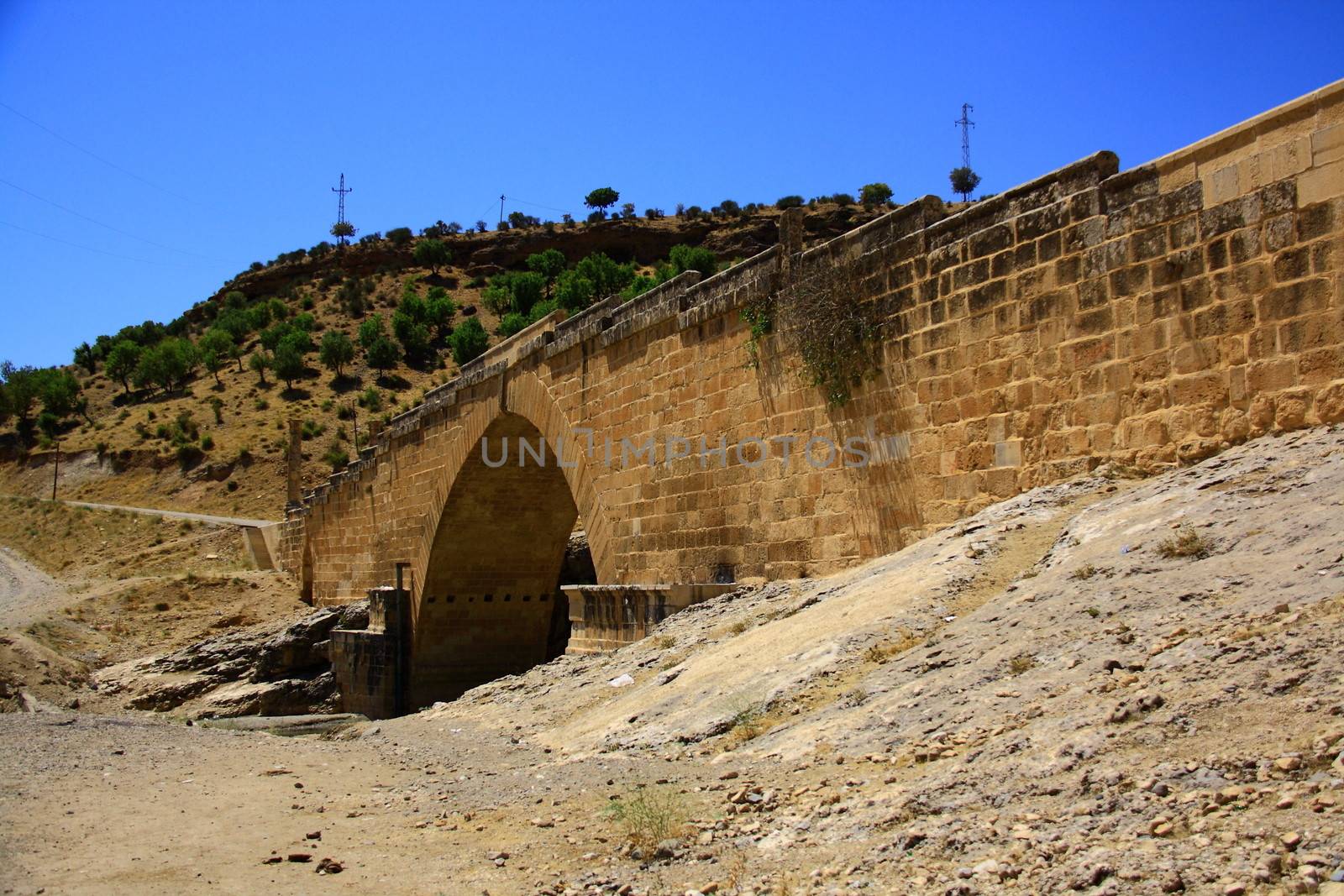 Cendere bridge in Adiyaman from roman time