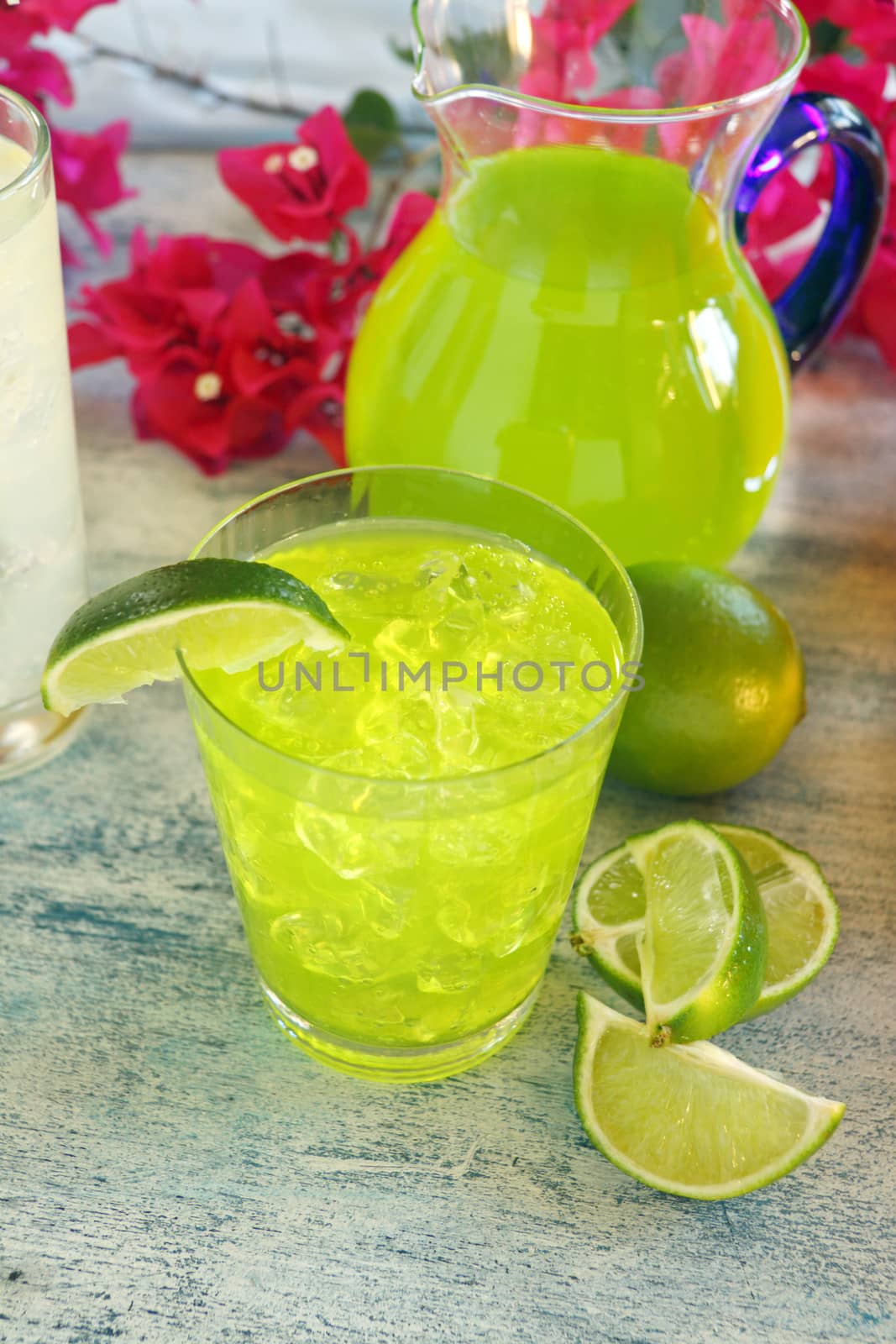 Iced Lime Drink by jabiru