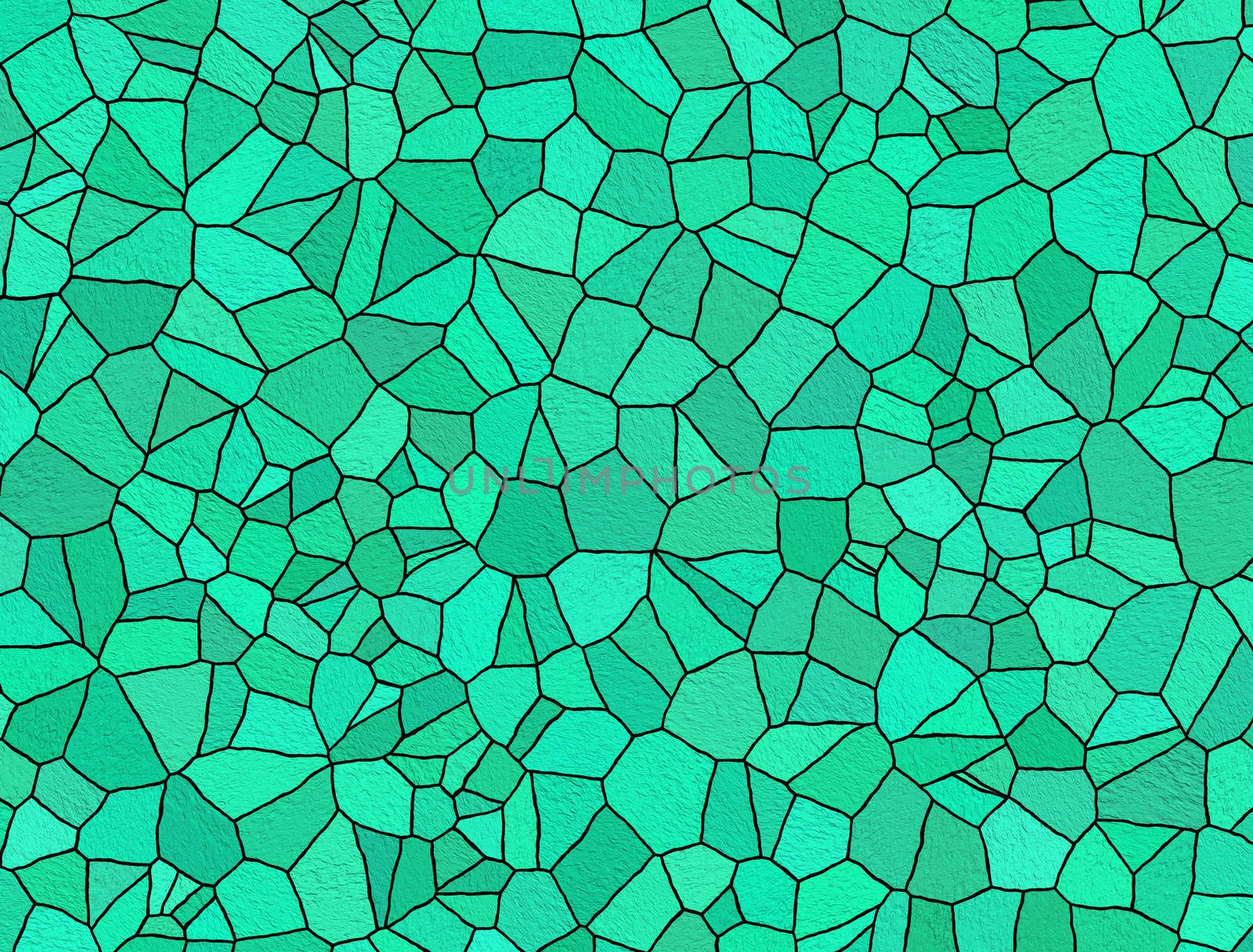 Light blue mosaic for background by sfinks
