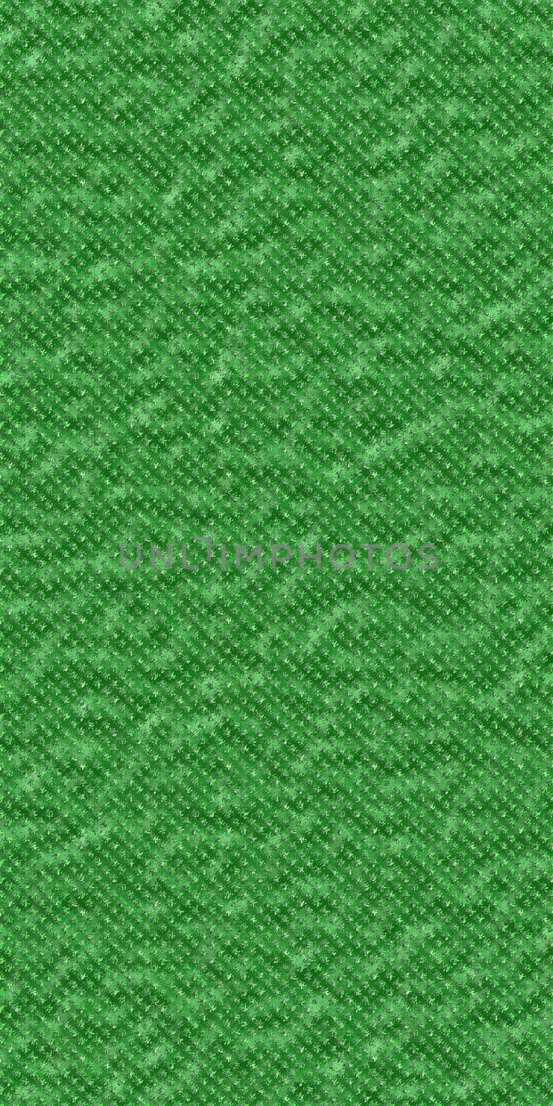 Liquid metal blot on green background by sfinks