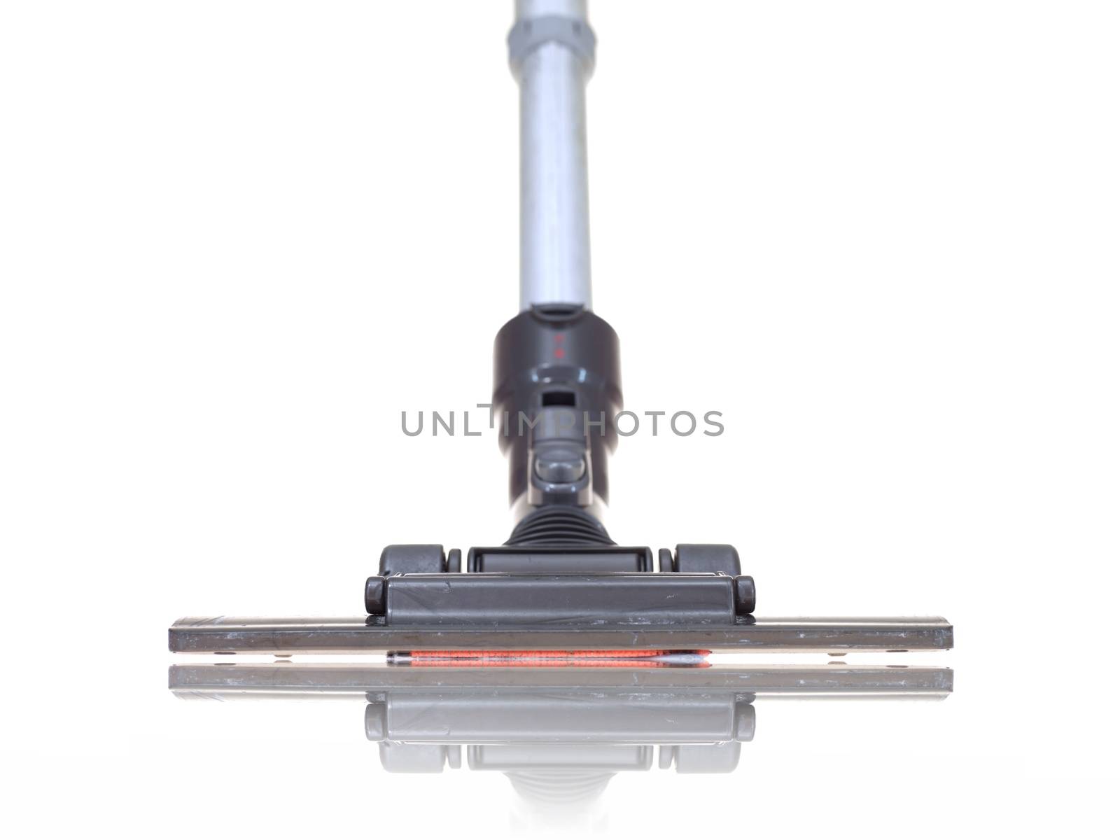 A vacuum cleaner isolated against a white background