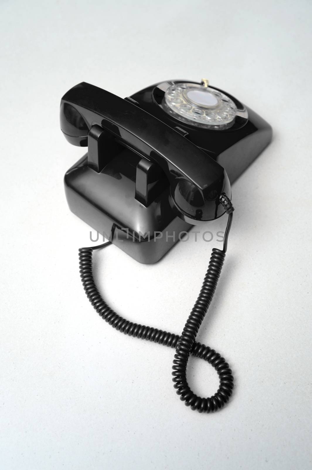 A home phone on a kitchen bench