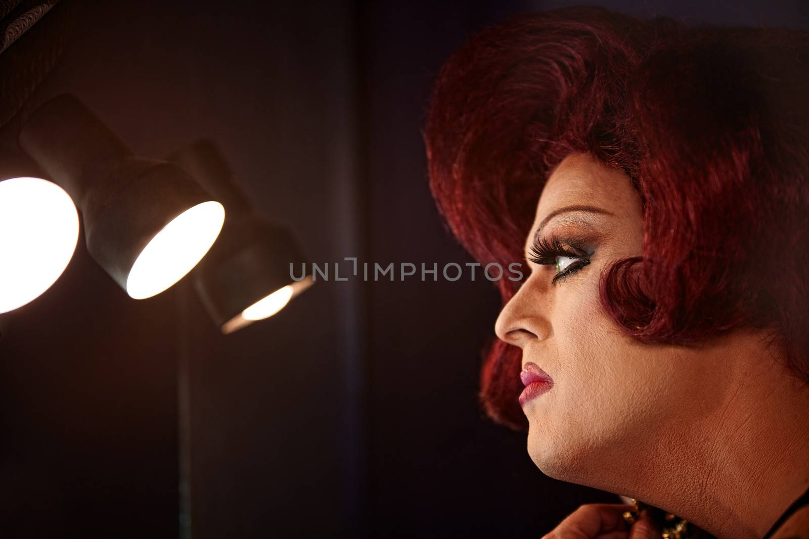 Drag Queen in Lights by Creatista