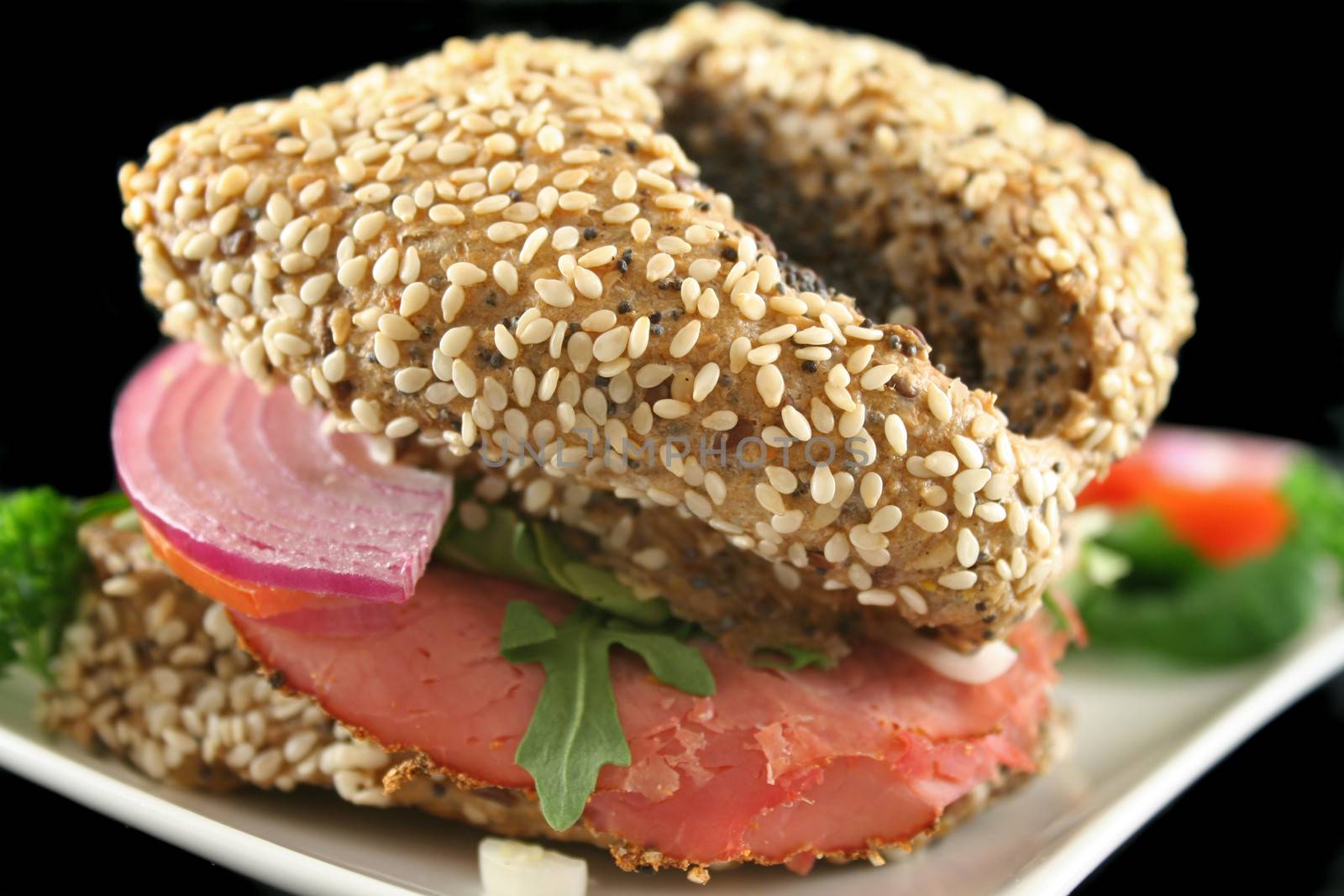 Wholegrain Salad Roll 5 by jabiru